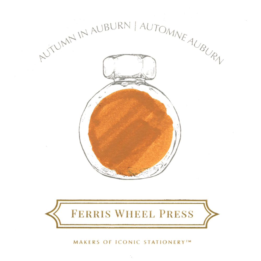 Ferris Wheel Press Autumn in Ontario Autumn in Auburn 38 ml Inkwell Ferris Wheel Press Autumn in Ontario Autumn in Auburn 38 ml Inkwell