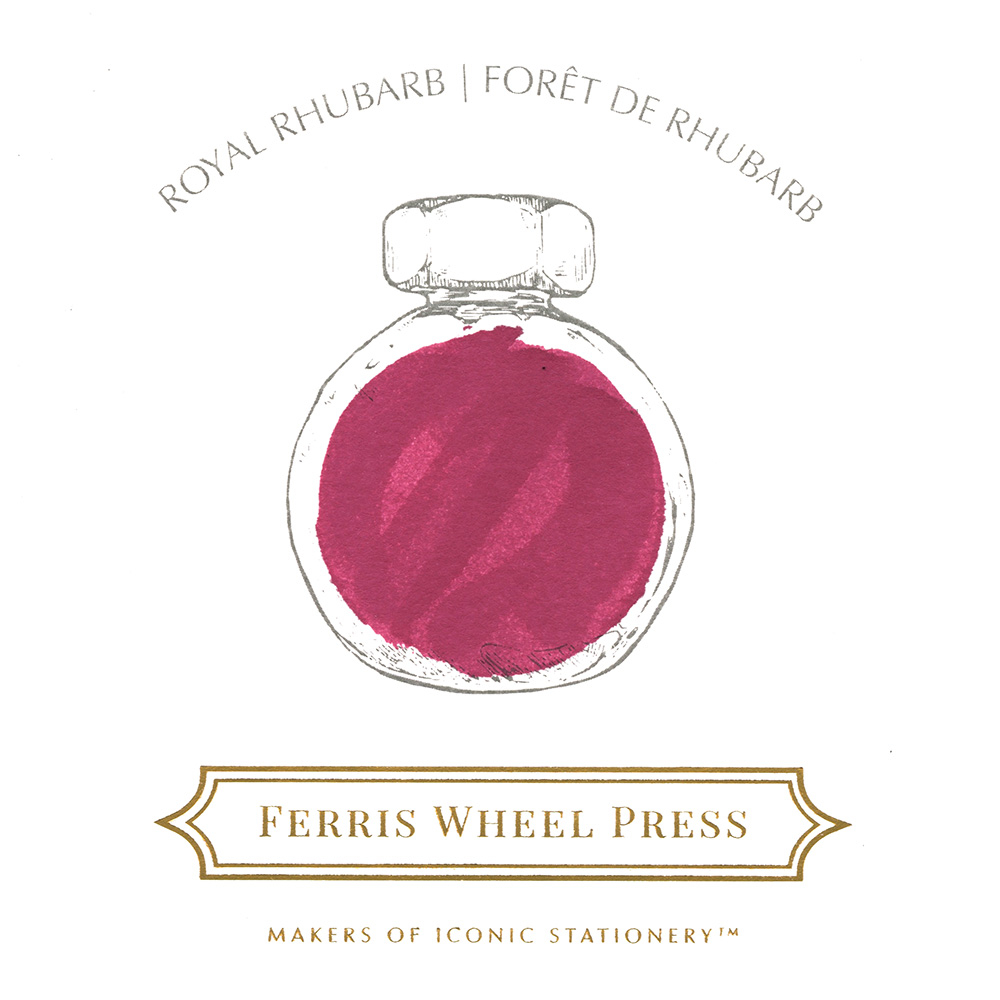 Ferris Wheel Press Autumn in Ontario Royal Rhubarb 38 ml Inkwell Ferris Wheel Press Autumn in Ontario Royal Rhubarb 38 ml Inkwell