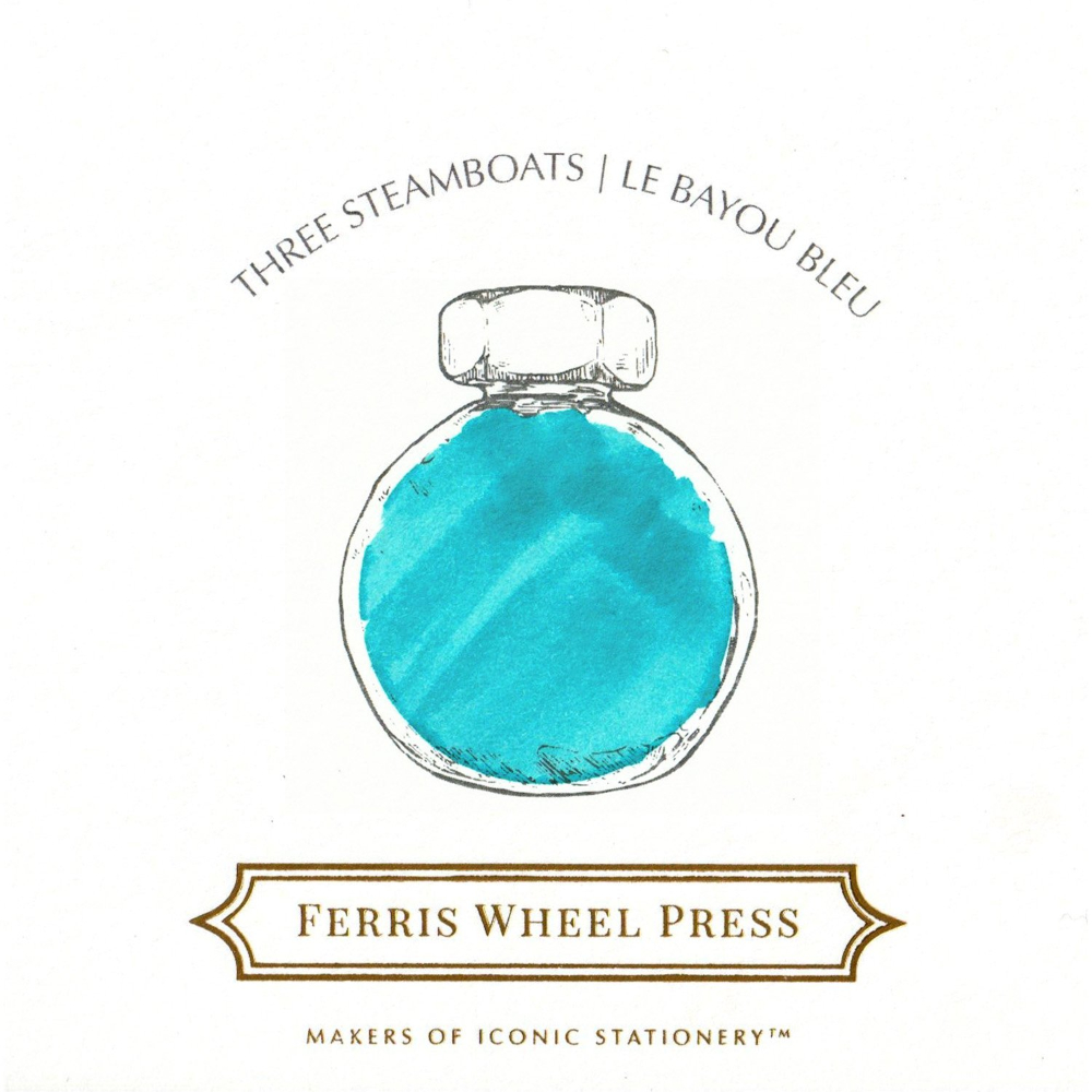 Ferris Wheel Press Freshly Squeezed Three Steamboats 38 ml Inkwell Ferris Wheel Press Freshly Squeezed Three Steamboats 38 ml Inkwell
