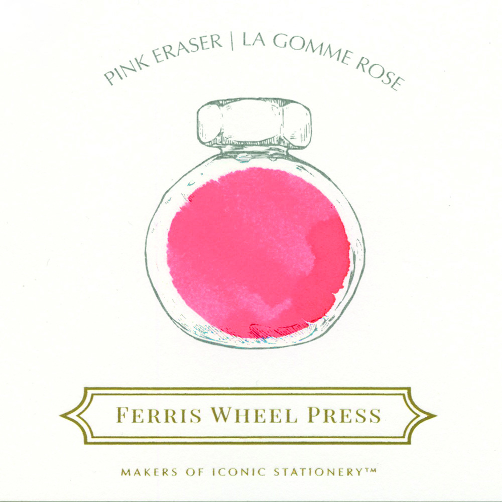 Ferris Wheel Press High Tea Pink Eraser 38 ml Tintenfass