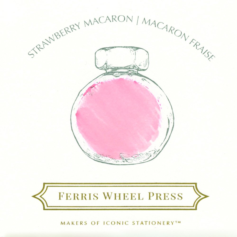 Ferris Wheel Press High Tea Strawberry Macaron 38 ml Tintero