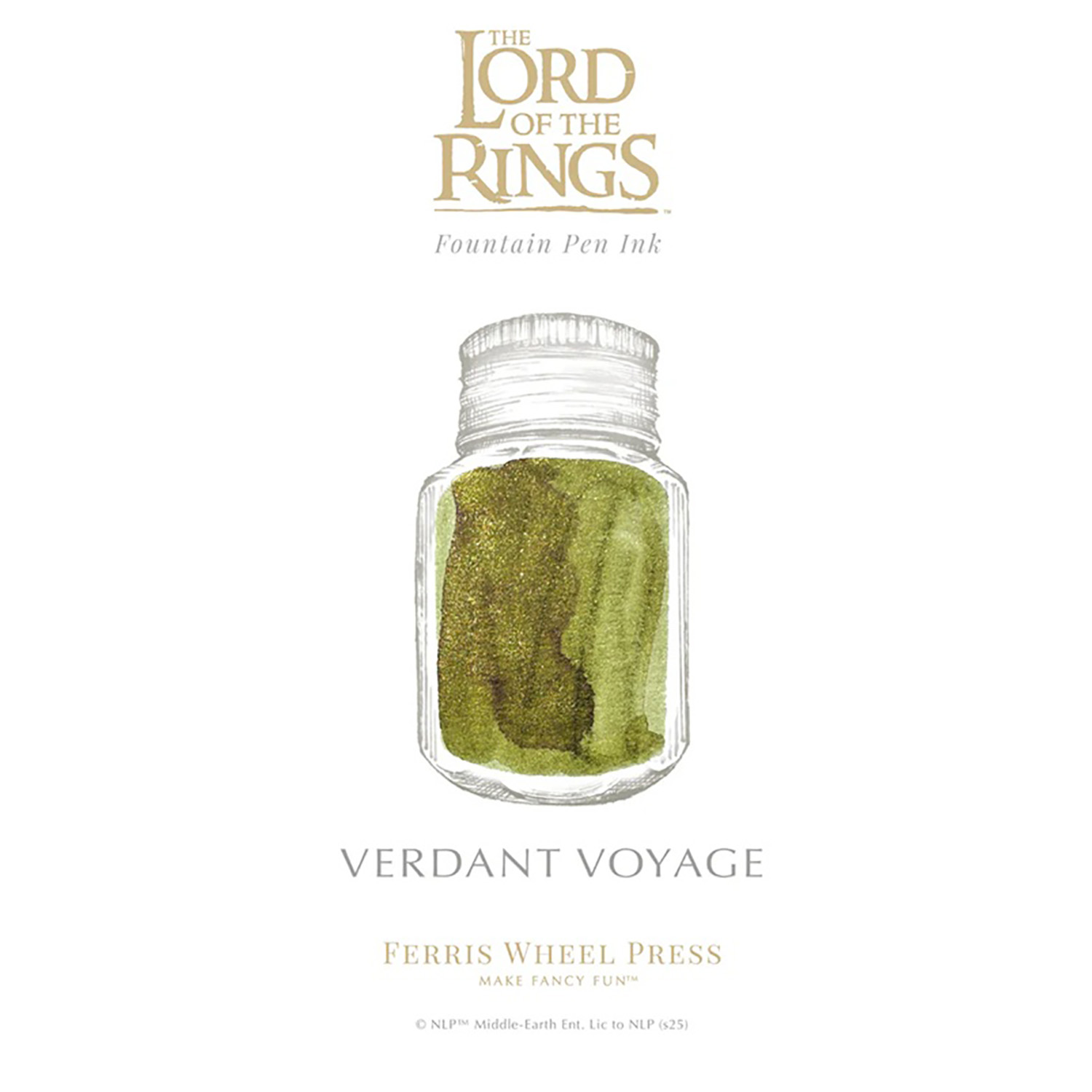 Ferris Wheel Press The Lord Of The Rings Verdant Voyage 28 ml Ink Bottle