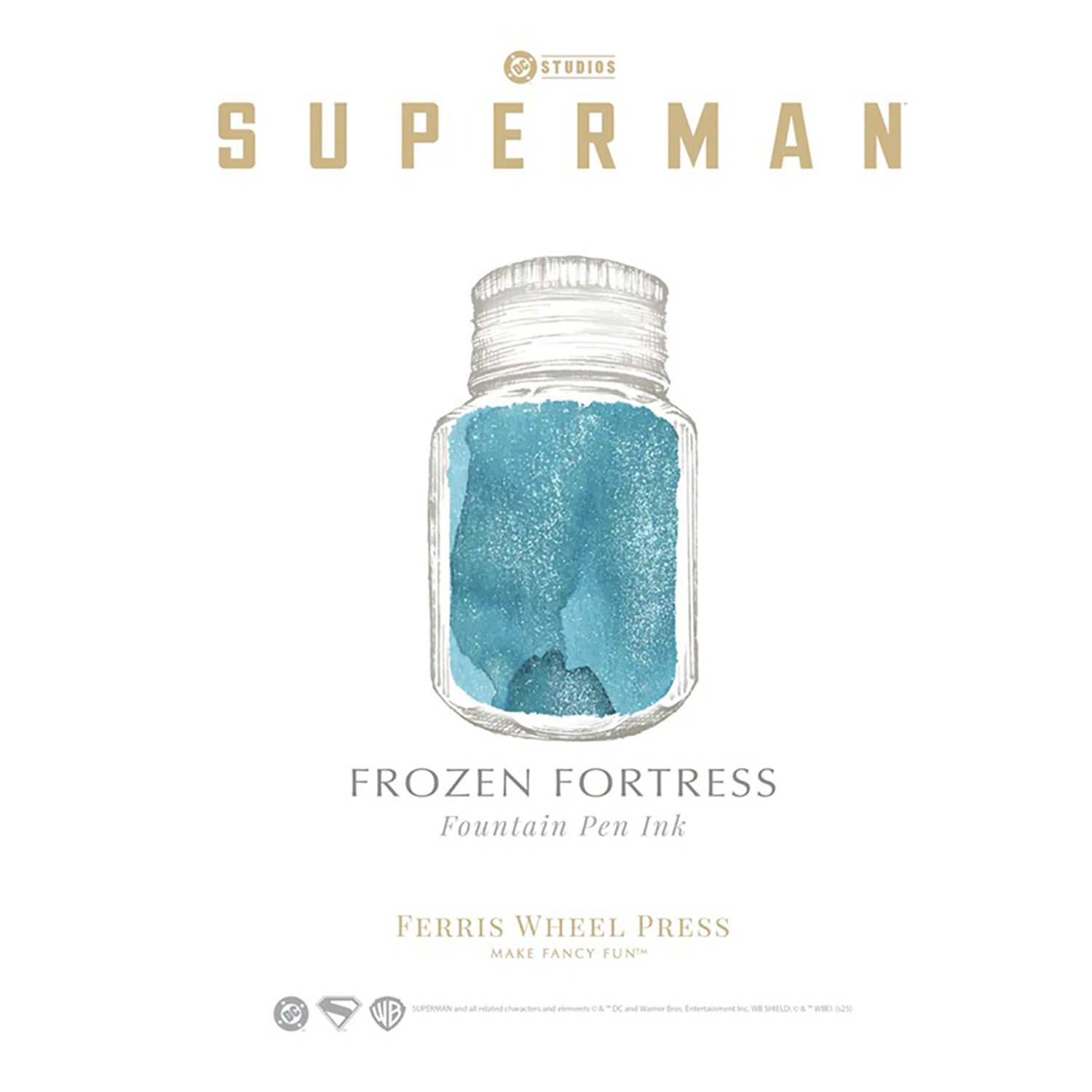 Ferris Wheel Press Superman Frozen Fortress 28 ml Bläckhorn