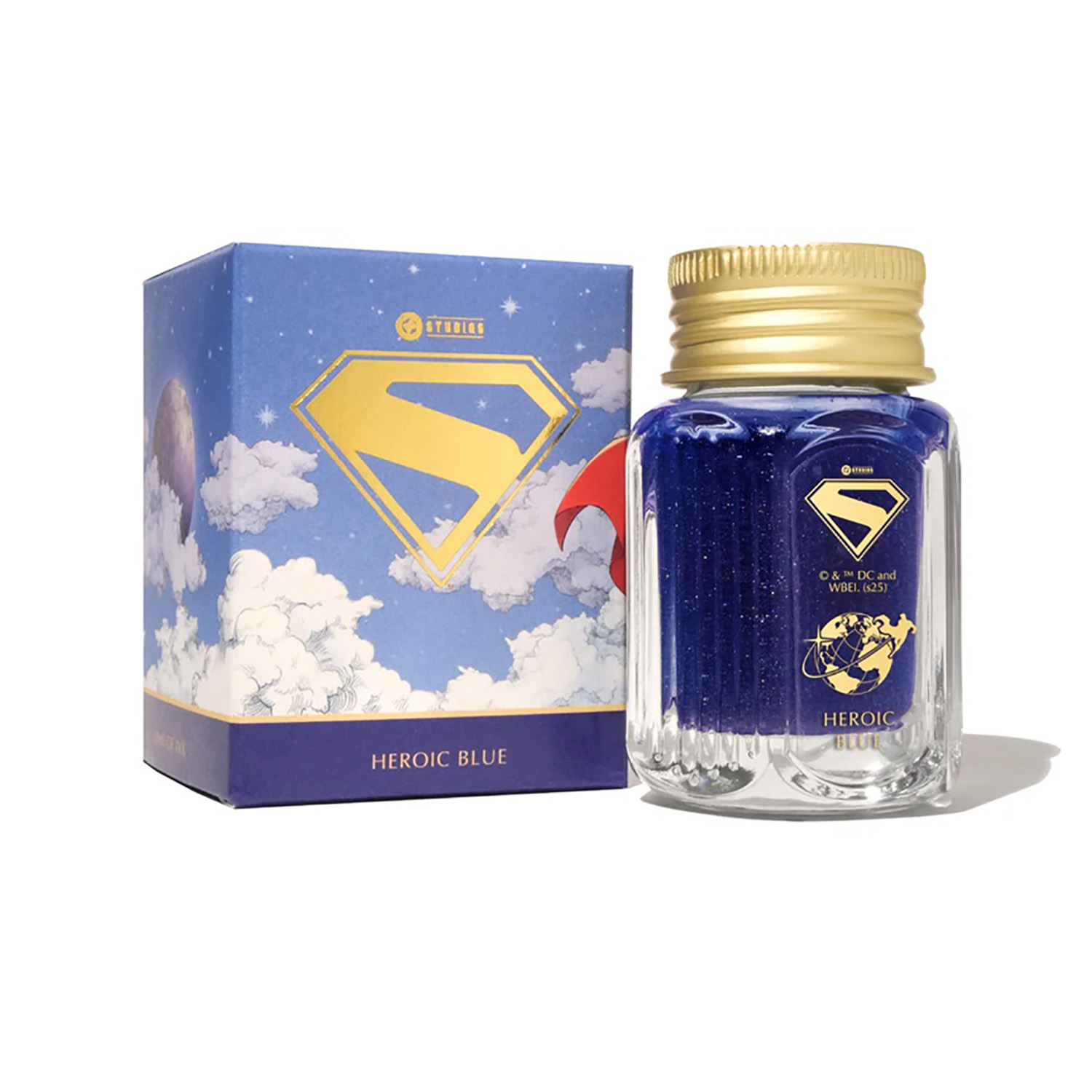 Ferris Wheel Press Superman Heroic Blue 28 ml Bläckhorn