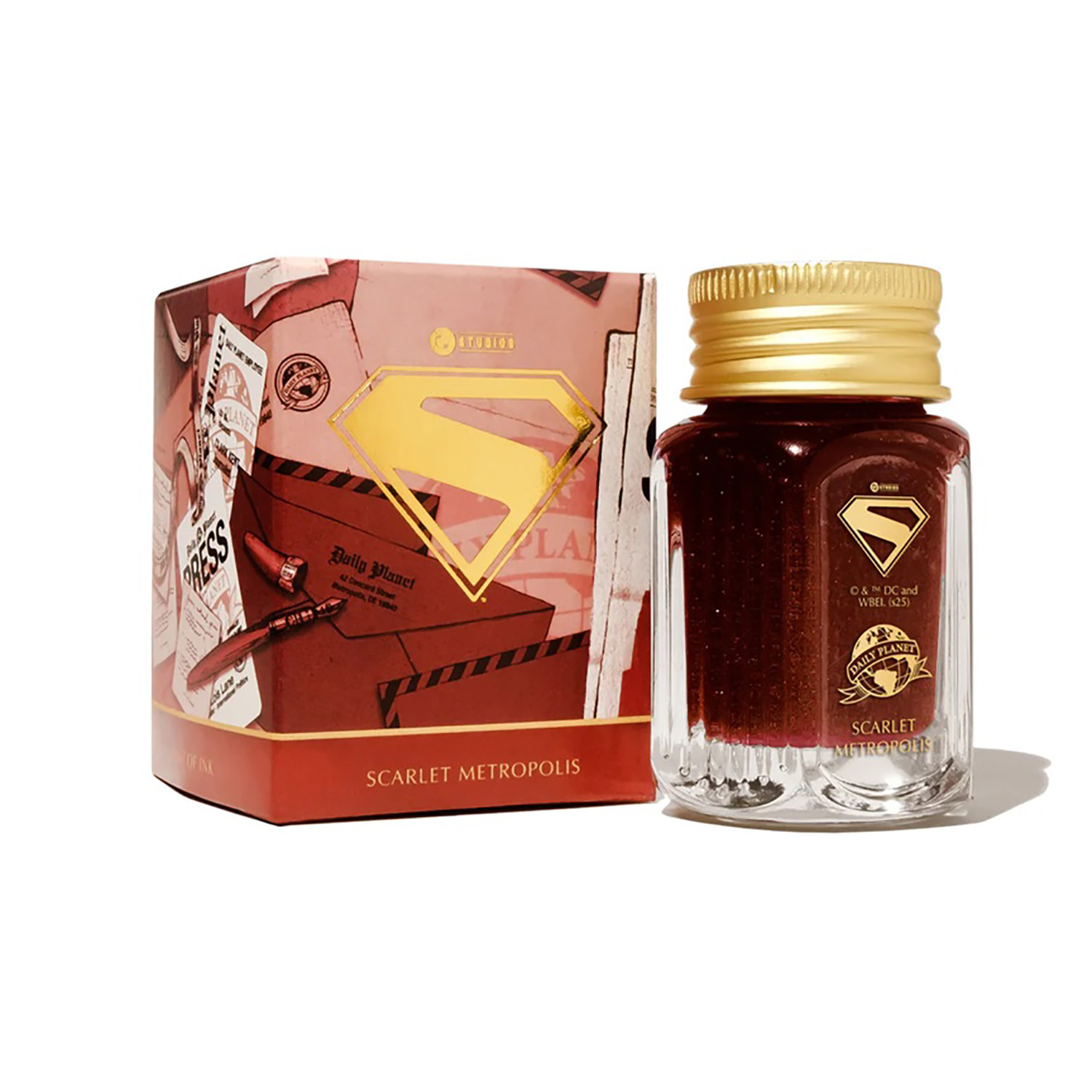 Ferris Wheel Press Superman Scarlet Metropolis 28 ml Tintenfass