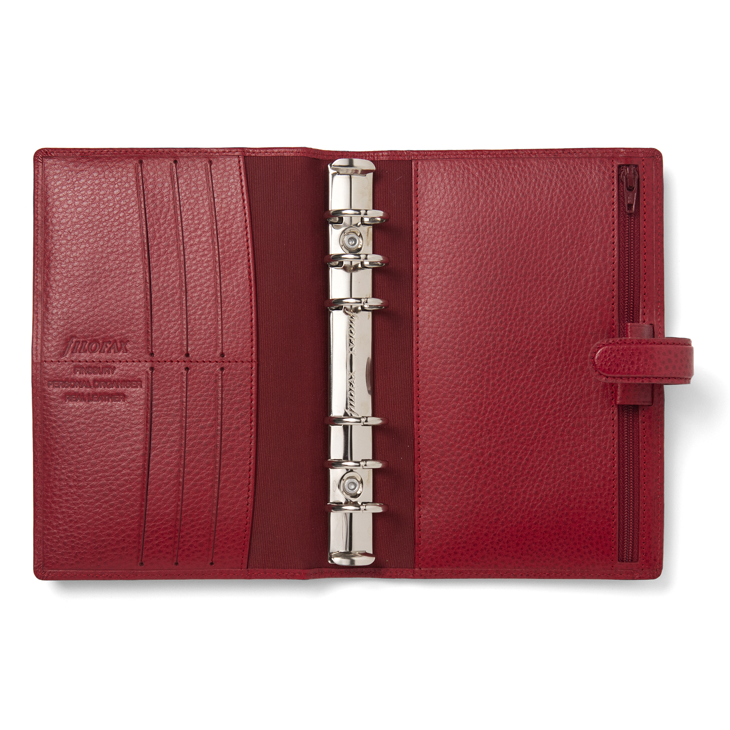 Filofax Finsbury Scarlet Personal Organizer - Organizer