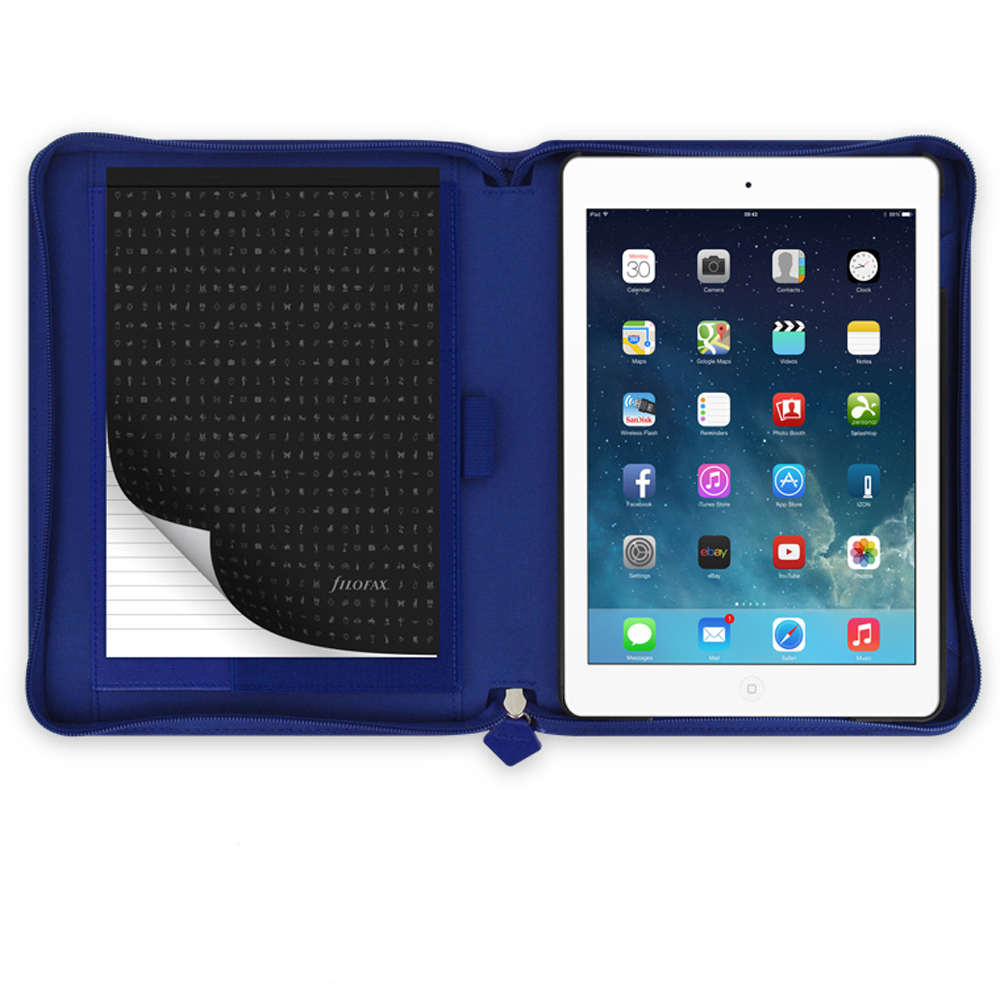 Buy Filofax Pennybridge Cobalt Blue Tablet Case (iPad Air) Filofax Pennybridge Cobalt Blue Tablet Case (iPad Air)