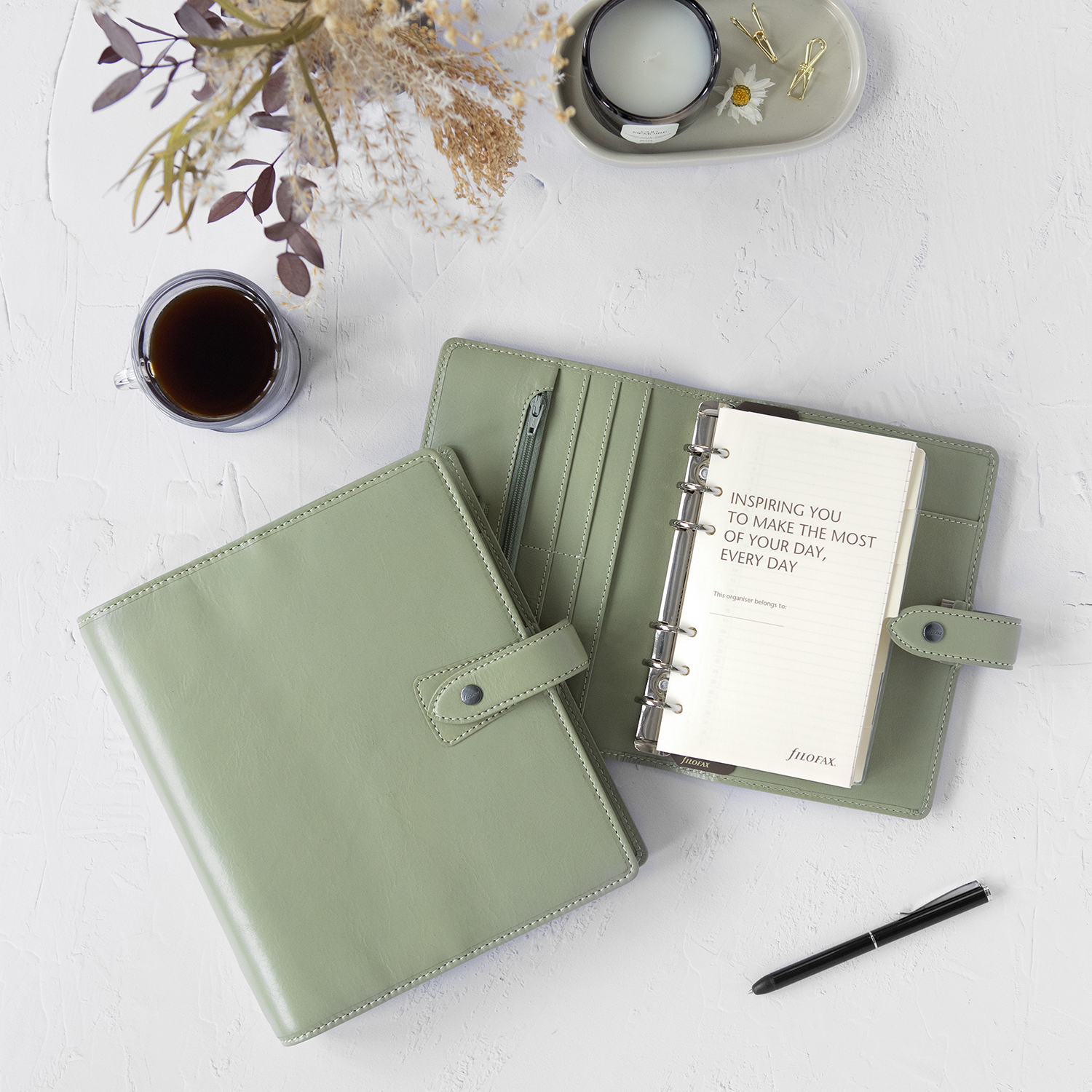 Filofax Malden Vetiver Personal Organizador