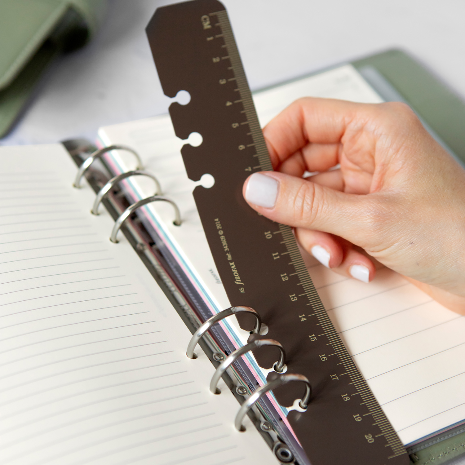 Filofax Malden Vetiver Personal Organizador