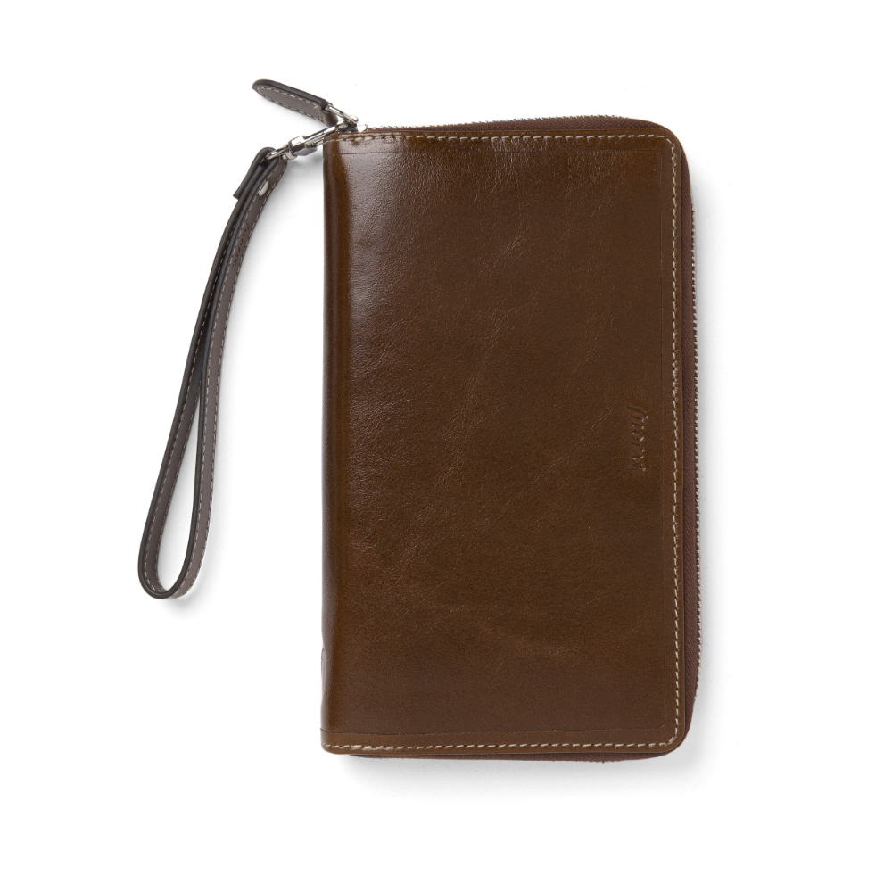 Filofax Malden Ochre Personal Compact Zip Organizer - Organizer