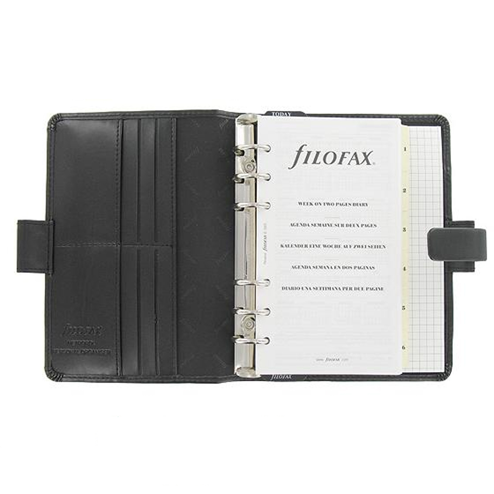 Buy Filofax Metropol Black Personal Organizer Filofax Metropol Black Personal Organizer