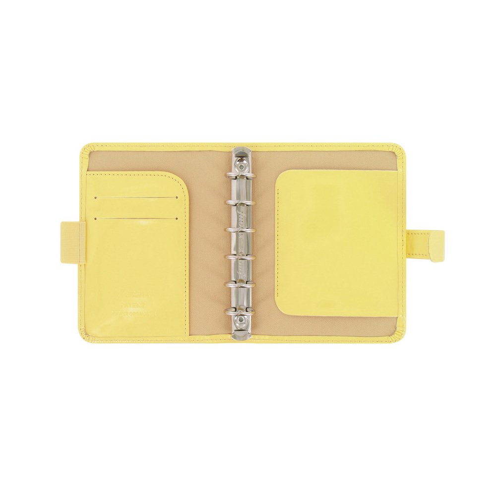 Buy Filofax Patent Lemon Pocket Organizer Filofax Patent Lemon Pocket Organizer