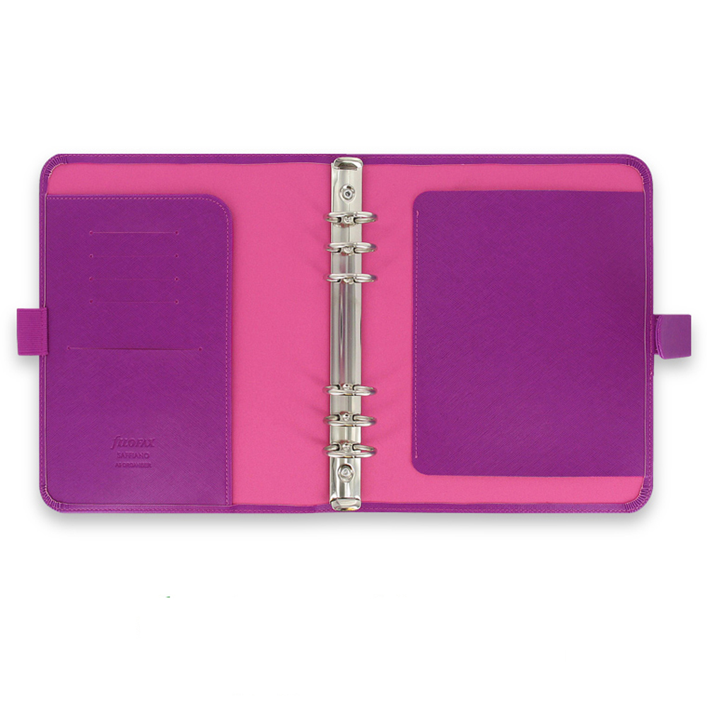 Filofax Saffiano Raspberry A5 Organizer