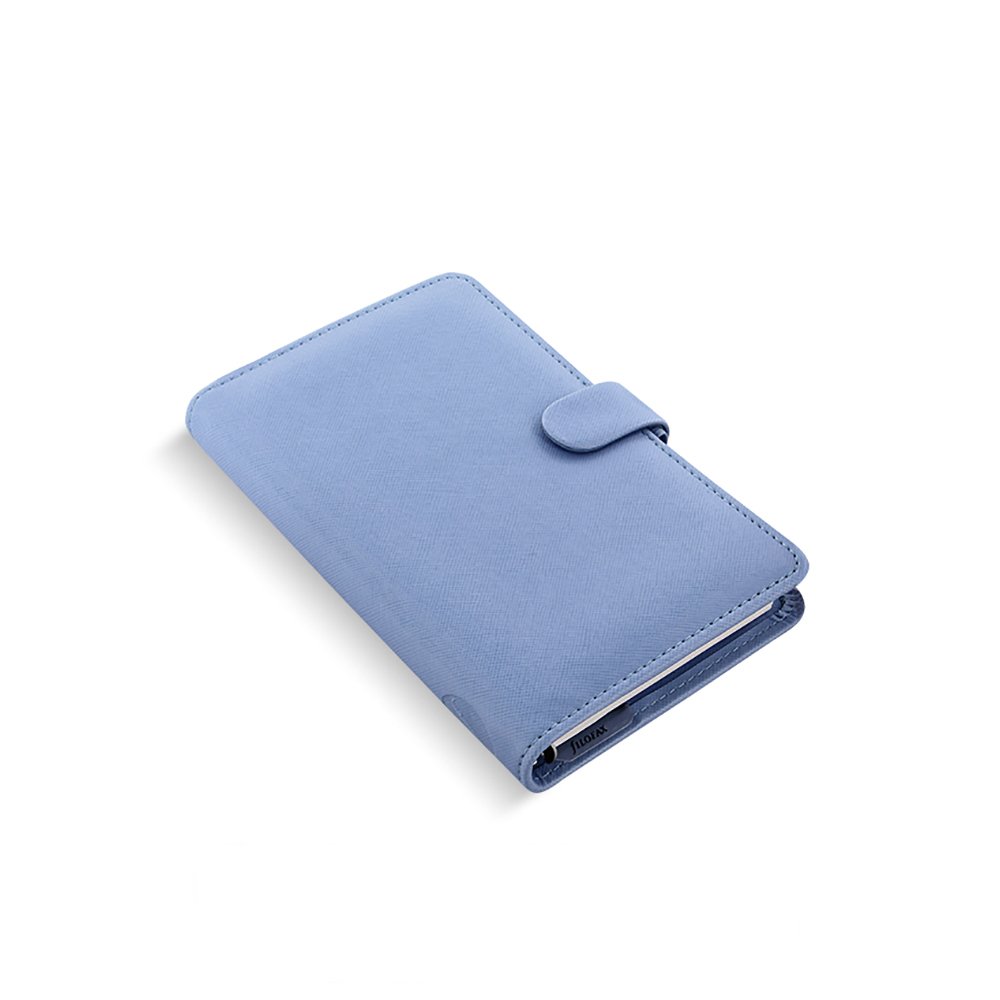 Filofax Saffiano Vista Blue Compact Organizer Filofax Saffiano Vista Blue Compact Organizer