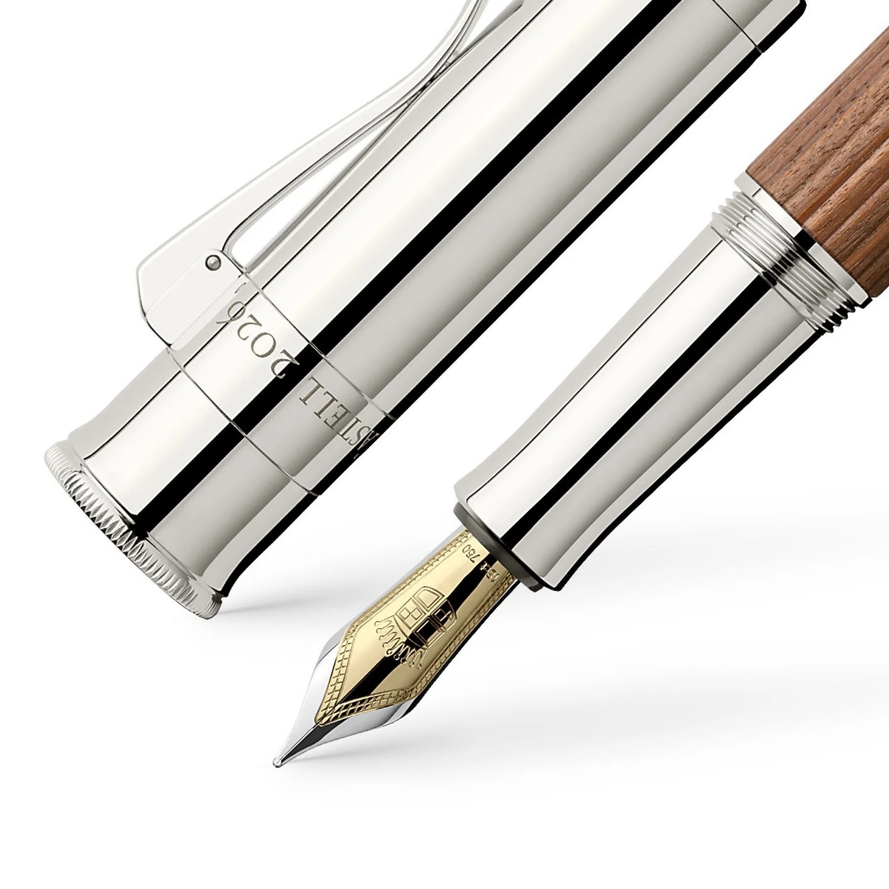 Graf von Faber-Castell Classic Magnum Pernambuco Anniversary Edition Caneta de Tinta Permanente