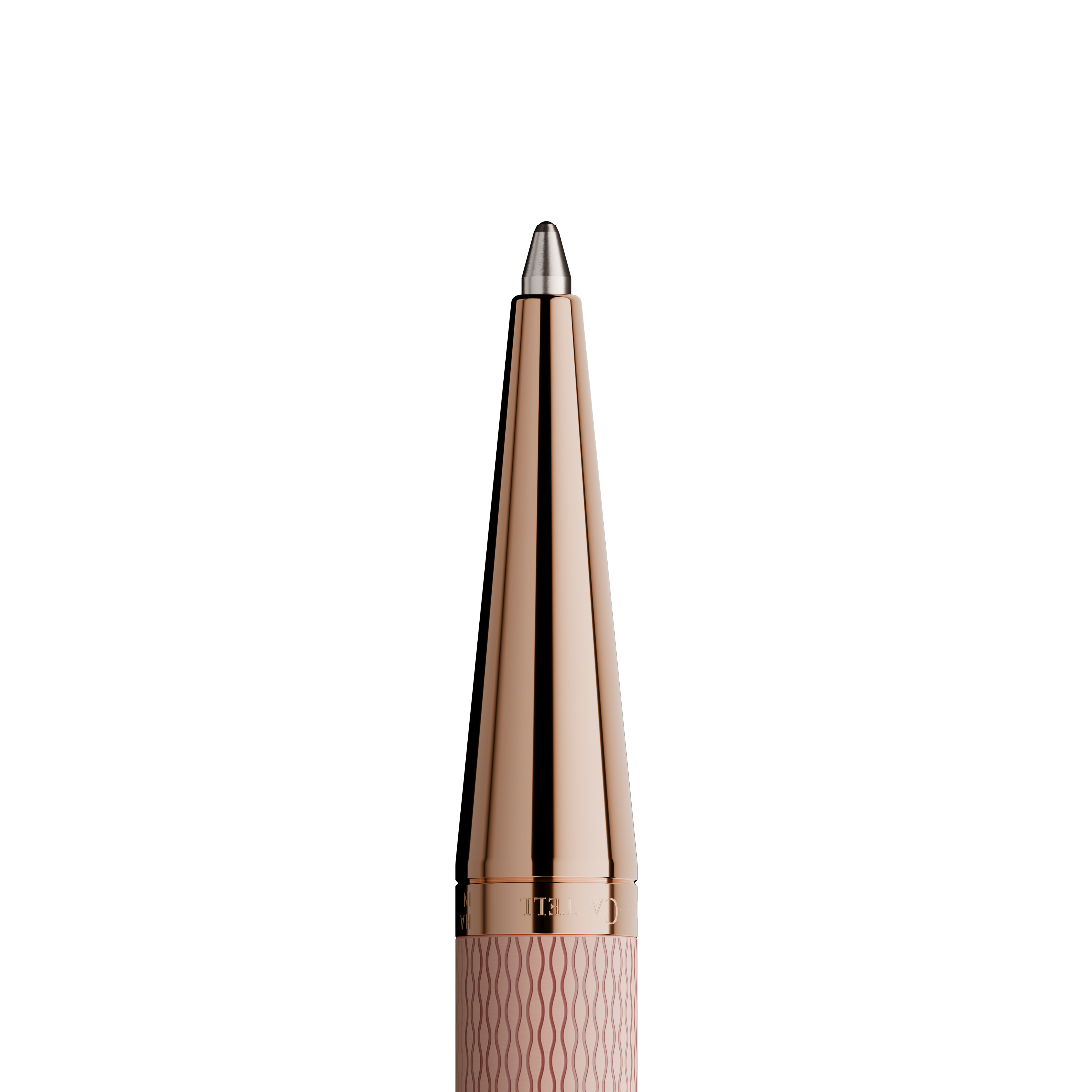 Graf von Faber-Castell Guilloche Tinted Metal Rose Ballpoint