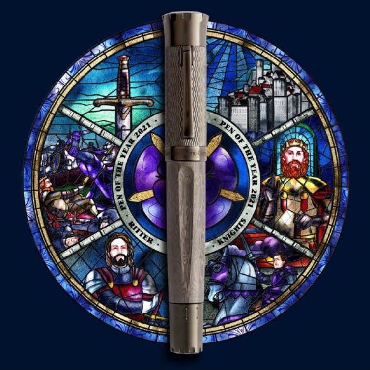 Graf von Faber-Castell Pen of The Year 2021 Knights Rollerball