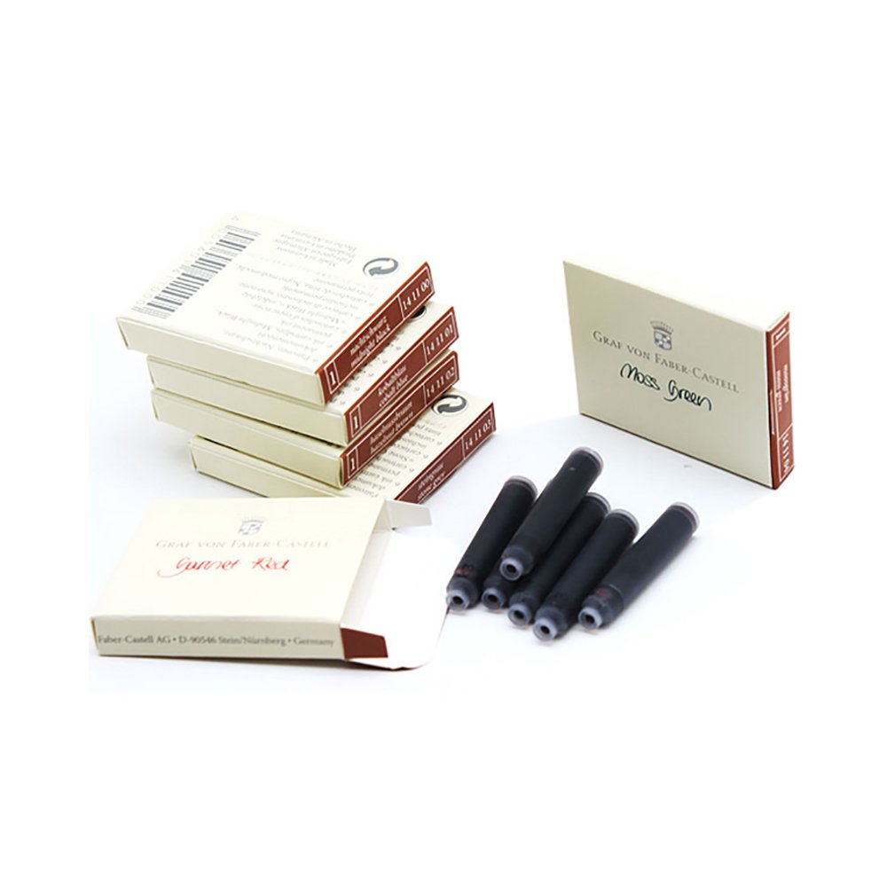 Buy Graf von Faber-Castell Ink - Ink Cartridges (10 colors) Graf von Faber-Castell Ink - Ink Cartridges (10 colors)