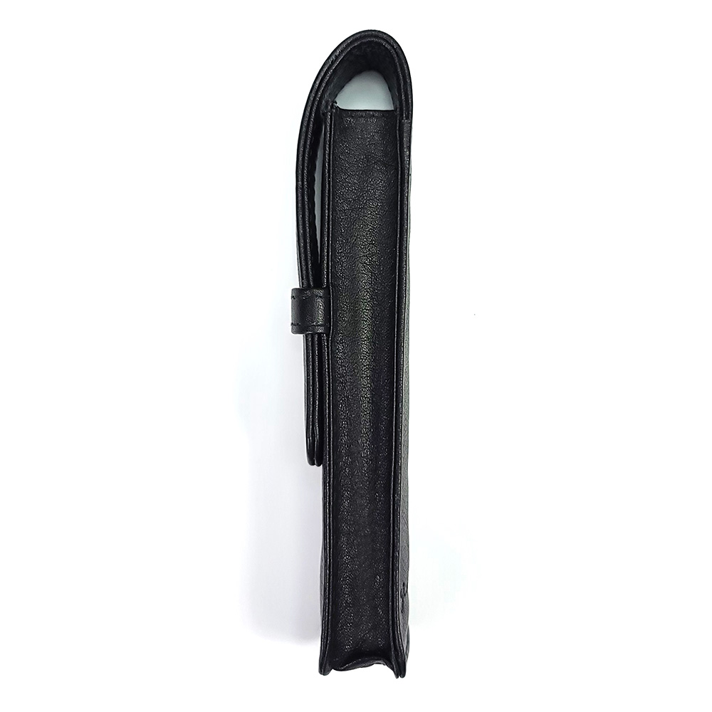 Girologio Black Leather Pen Case (Single)