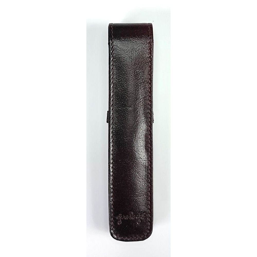 Girologio Oxblood Leather Pen Case (Single) Girologio Oxblood Leather Pen Case (Single)