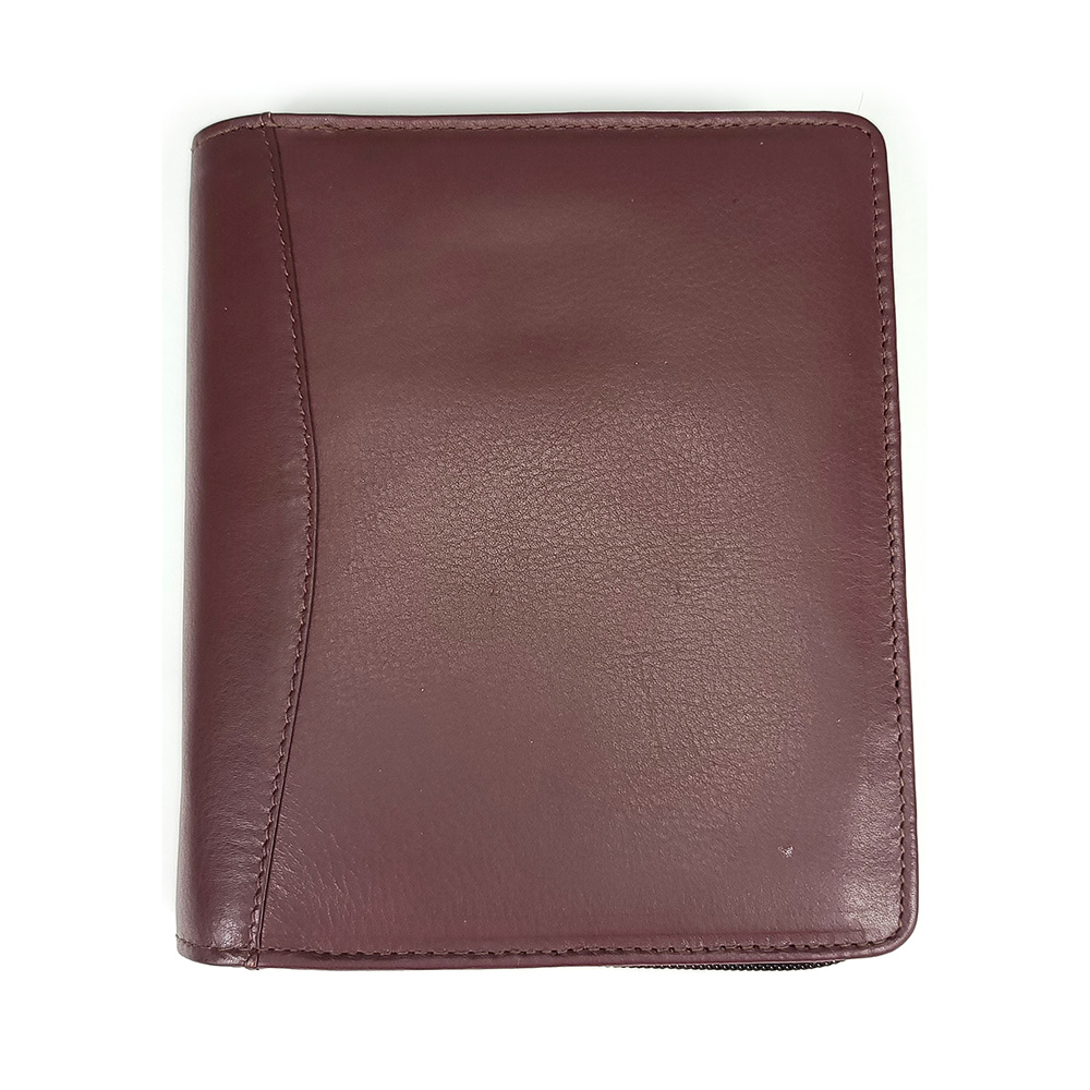 Girologio Antique Brown Zippered Leather Pen Case (12 pens) Girologio Antique Brown Zippered Leather Pen Case (12 pens)