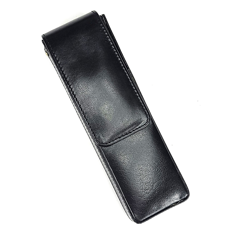 Girologio Zwart Leren Penetui met Magneetsluiting (2-delig)