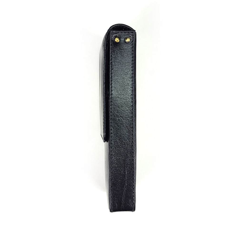 Girologio Black Magnetic Leather Pen Case (3 pens) Girologio Black Magnetic Leather Pen Case (3 pens)