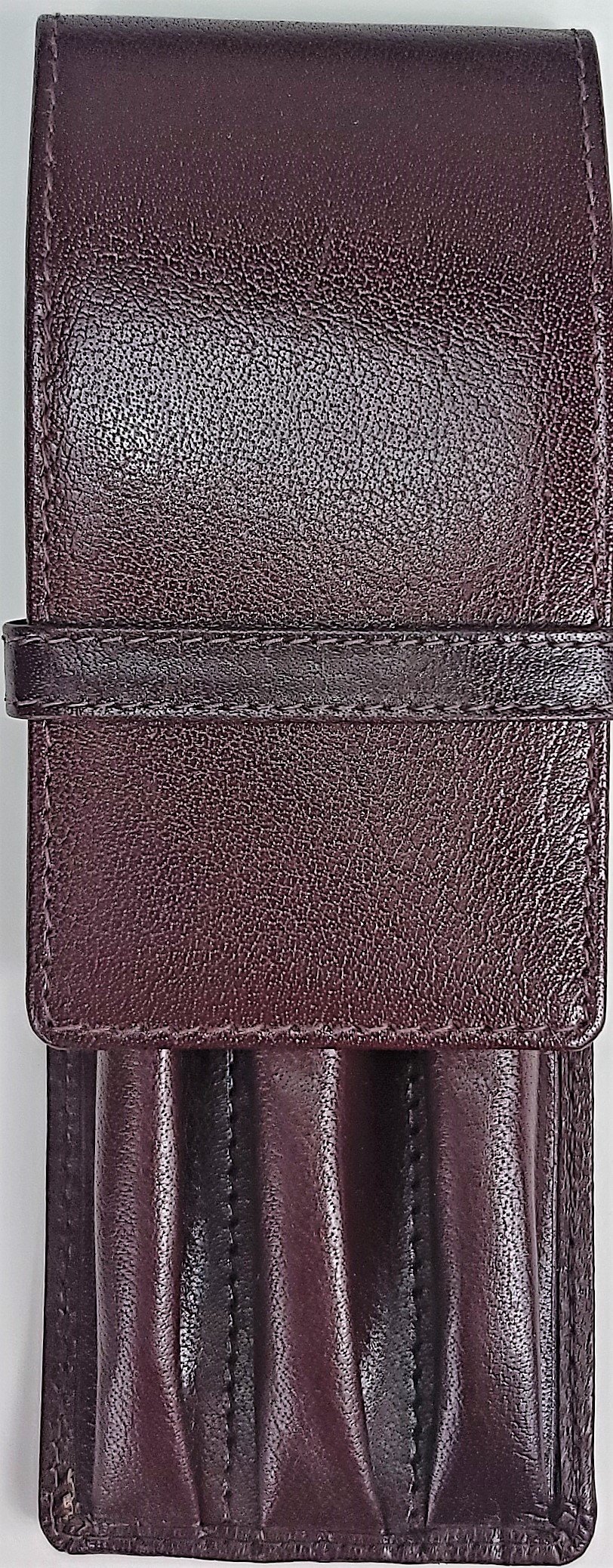 Girologio Oxblood Leather Pen Case (3 pens) Girologio Oxblood Leather Pen Case (3 pens)