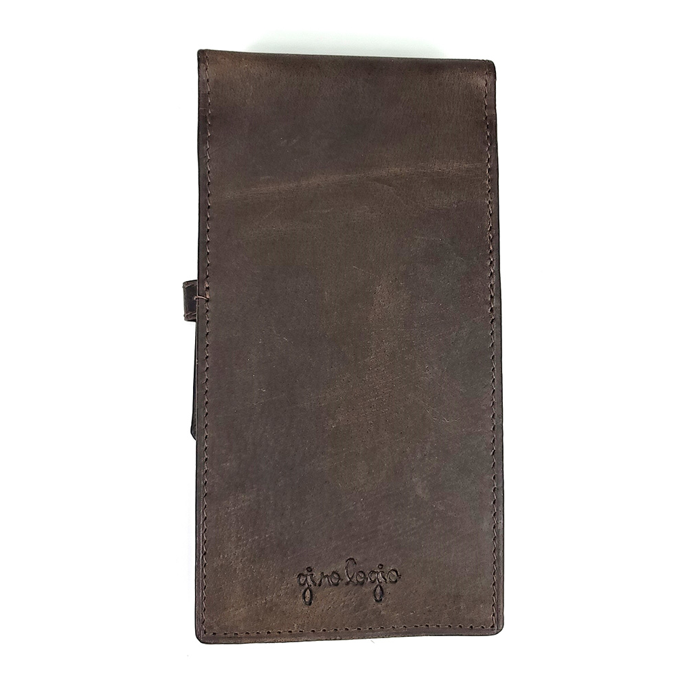 Girologio Bomber Brown Leather Pen Case (4 pens) Girologio Bomber Brown Leather Pen Case (4 pens)