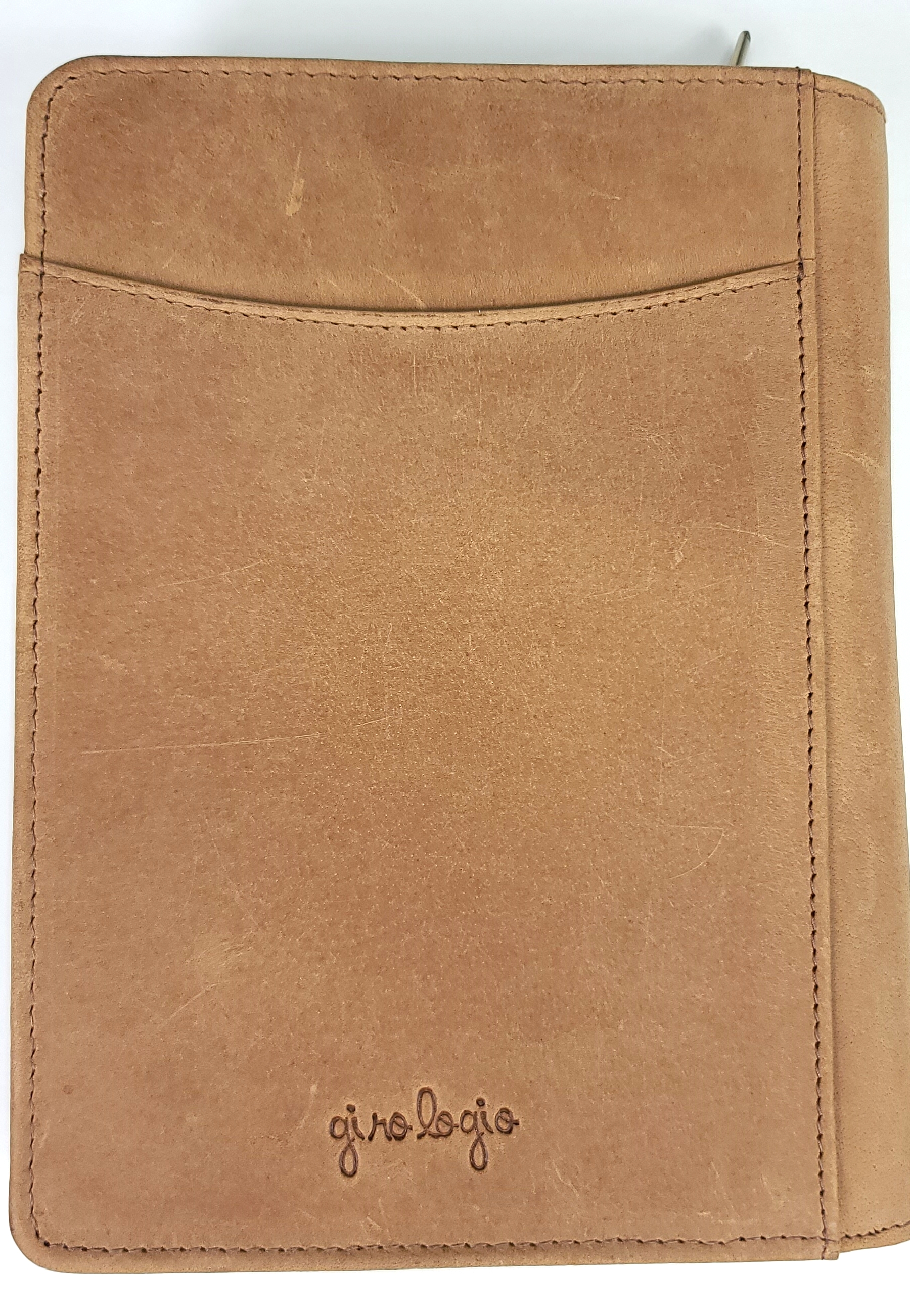 Girologio Grab-N-Go Saddle Tan Leather Pen Case (4 pens) Girologio Grab-N-Go Saddle Tan Leather Pen Case (4 pens)