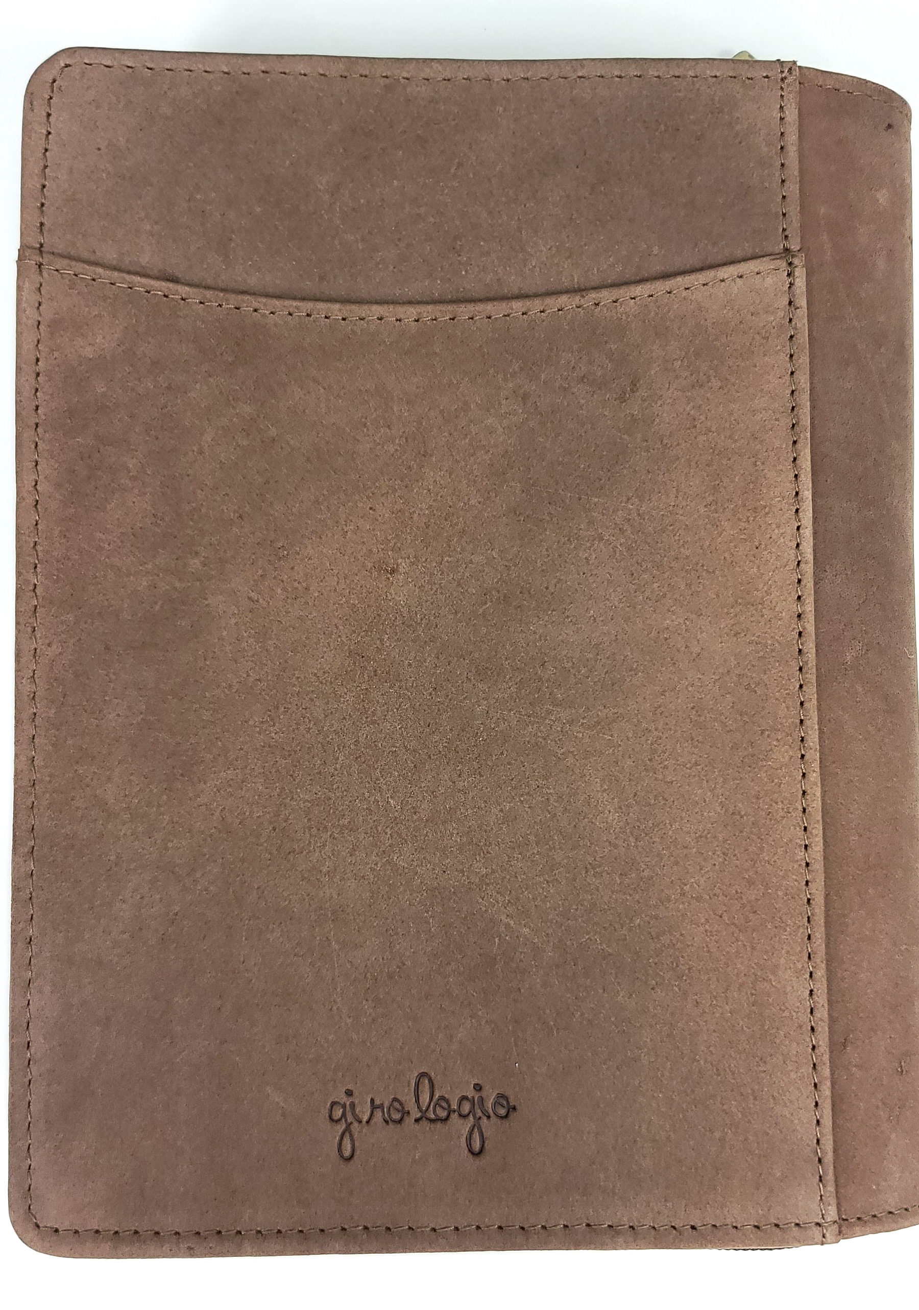 Girologio Grab-N-Go Bomber Brown Leather Pen Case (4 pens) Girologio Grab-N-Go Bomber Brown Leather Pen Case (4 pens)