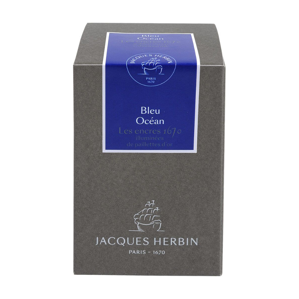 J. Herbin 1670 Anniversary Ink Bleu Océan - Ink Bottle