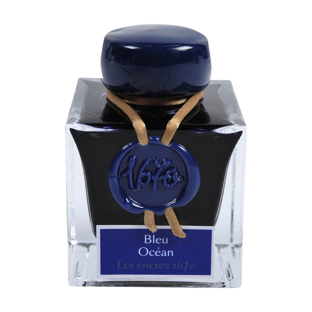 J. Herbin 1670 Anniversary Ink Bleu Océan - Ink Bottle