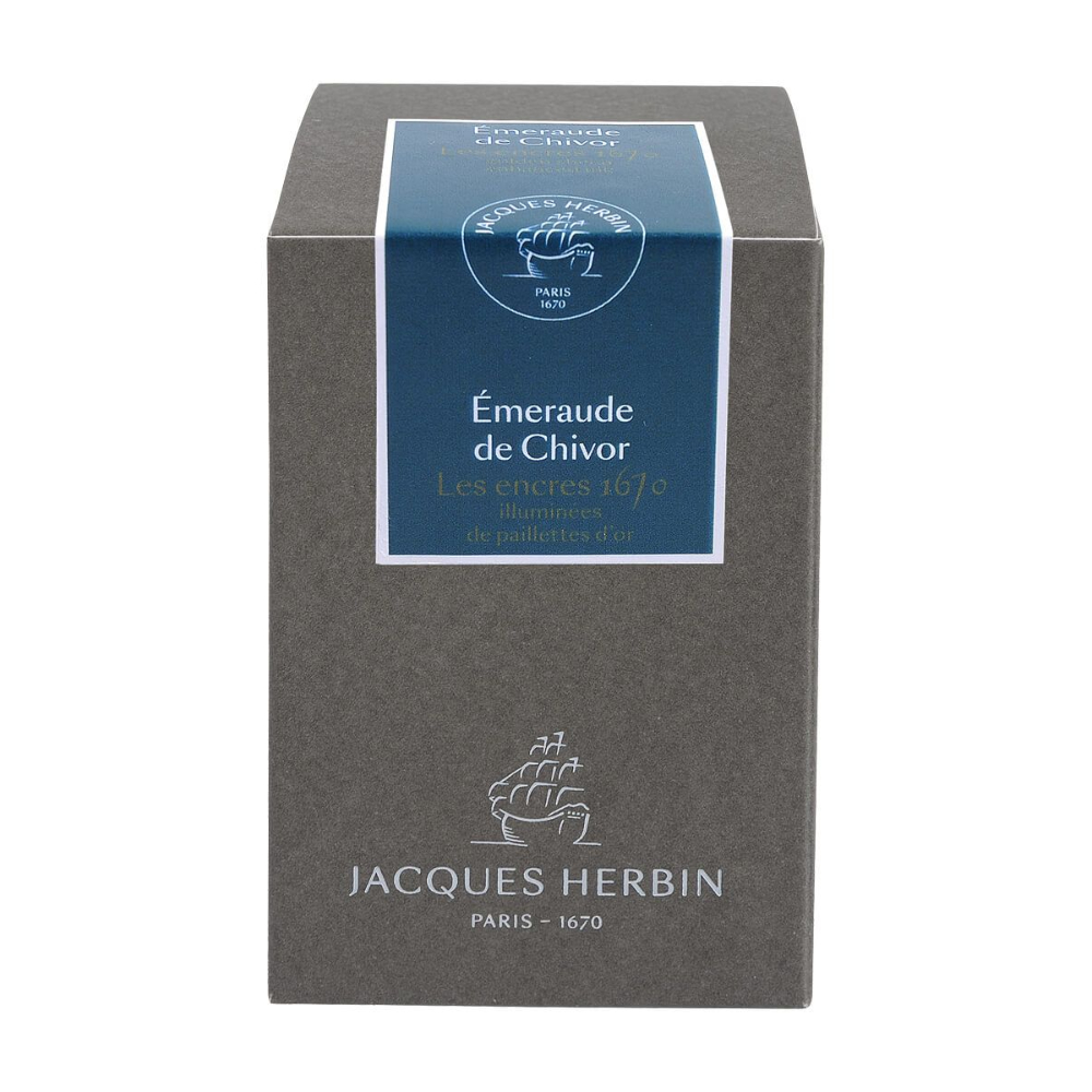 J. Herbin 1670 Anniversary Ink Émeraude de Chivor - Ink Bottle J. Herbin 1670 Anniversary Ink Émeraude de Chivor - Ink Bottle