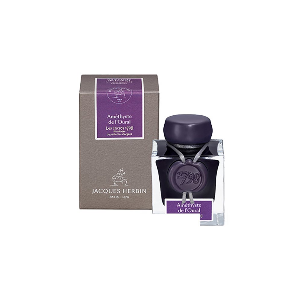 J. Herbin 1798 Améthyste de L'Oural Ink - Ink Bottle J. Herbin 1798 Améthyste de L'Oural Ink - Ink Bottle