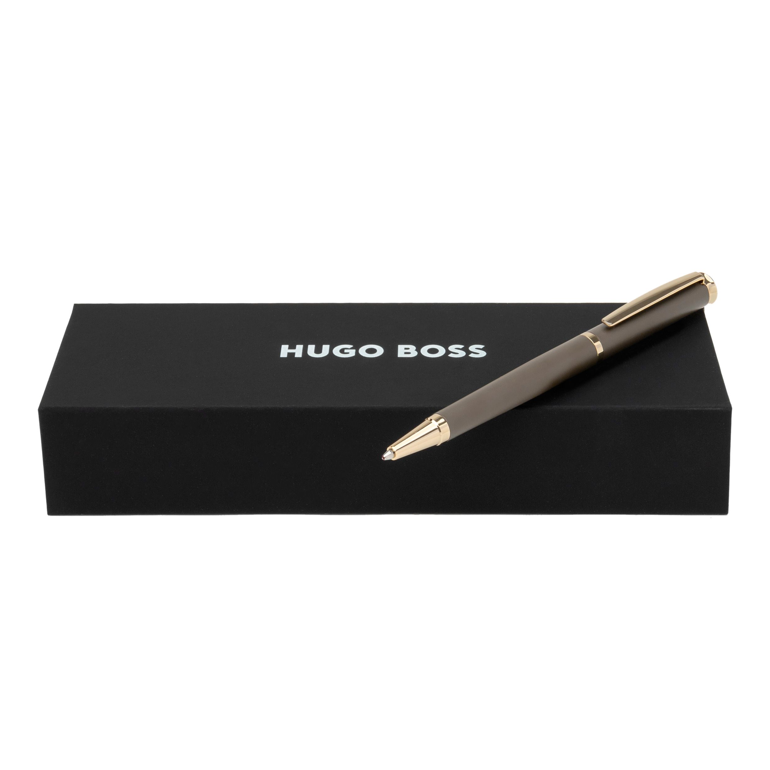 Hugo Boss Sophisticated Matte Taupe Ballpoint
