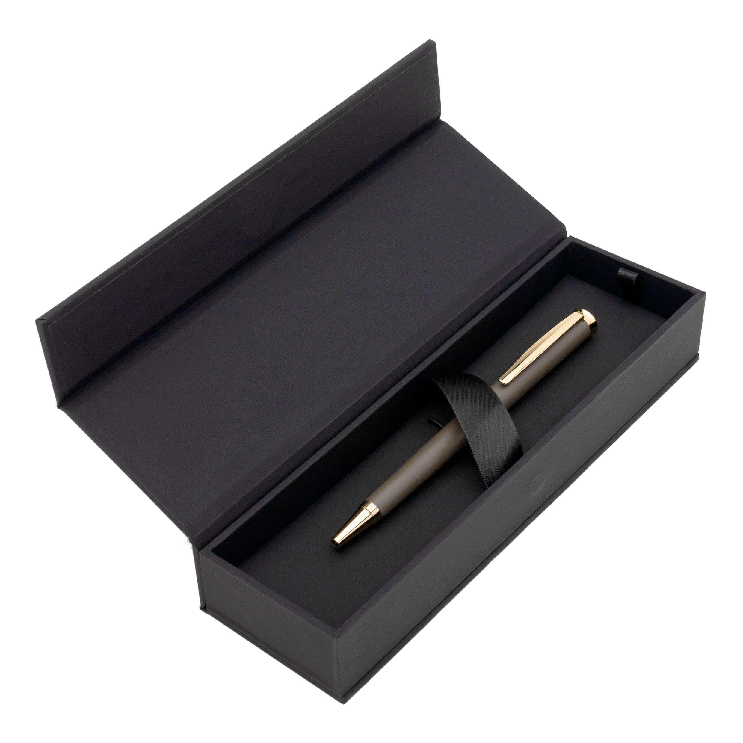 Hugo Boss Sophisticated Matte Taupe Ballpoint