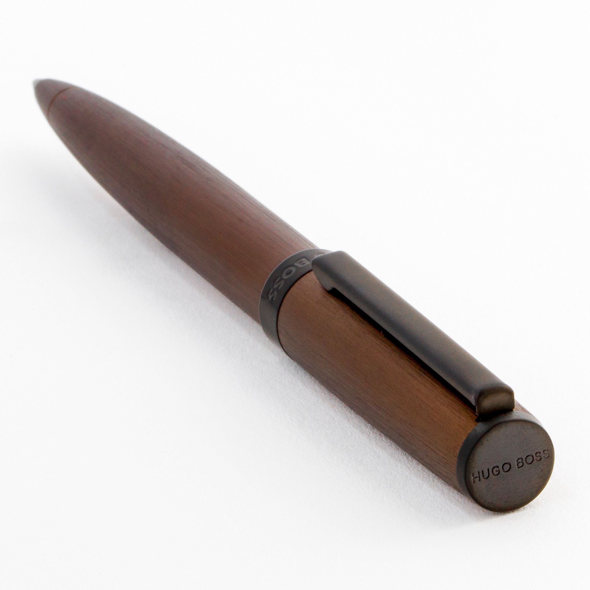Hugo Boss Gear Brushed Khaki Ballpoint