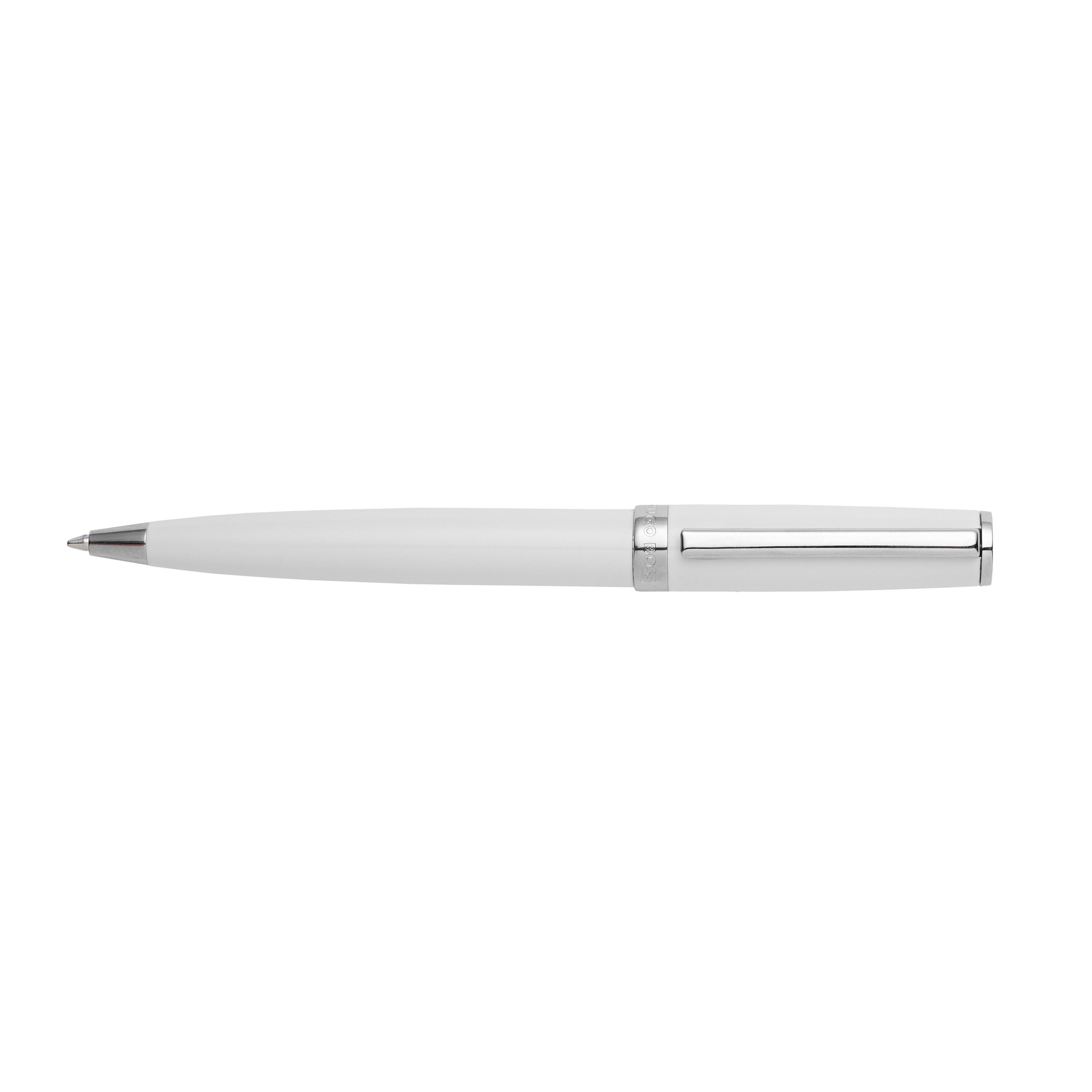 Hugo Boss Gear Icon White Ballpoint