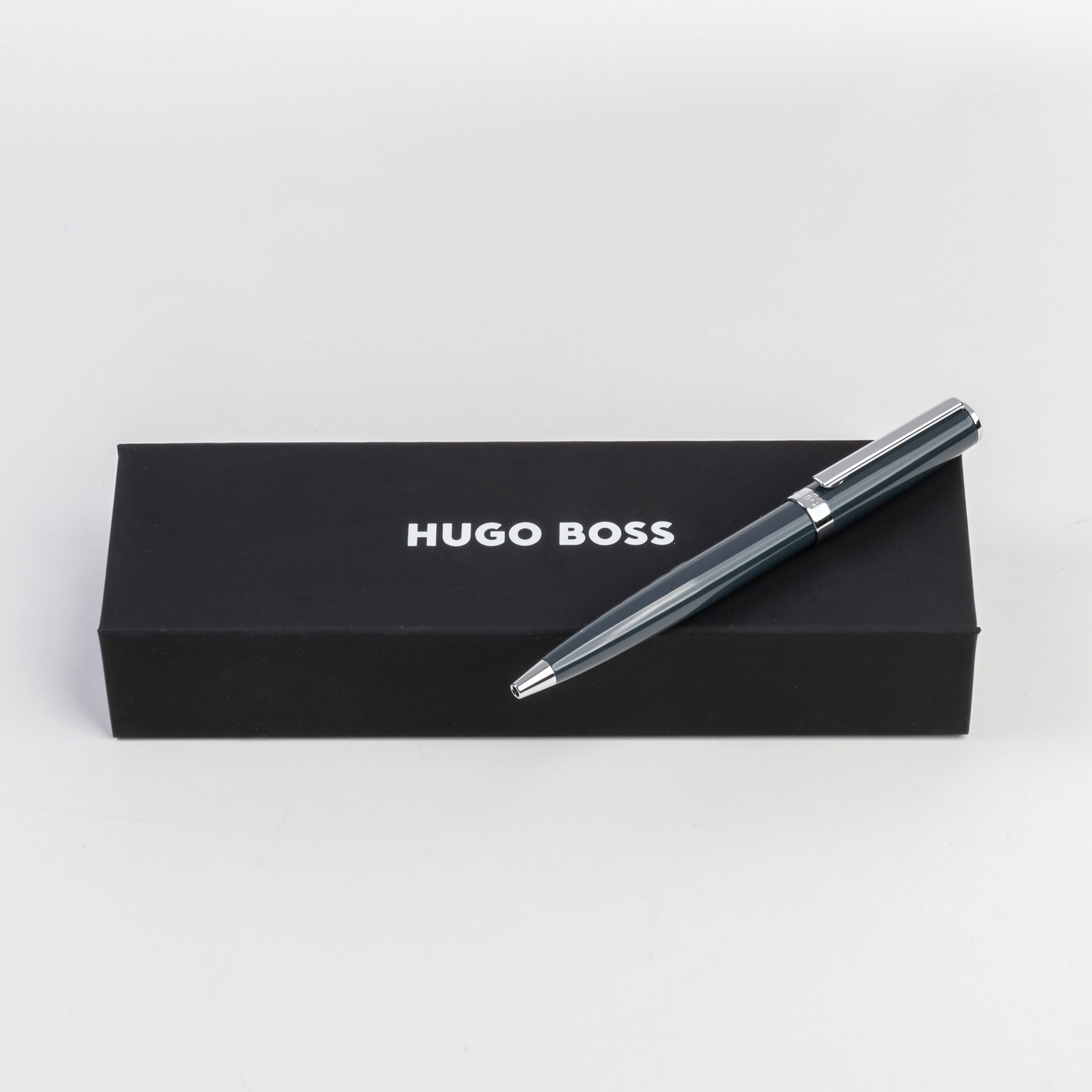 Hugo Boss Gear Icon Grey Bolígrafo