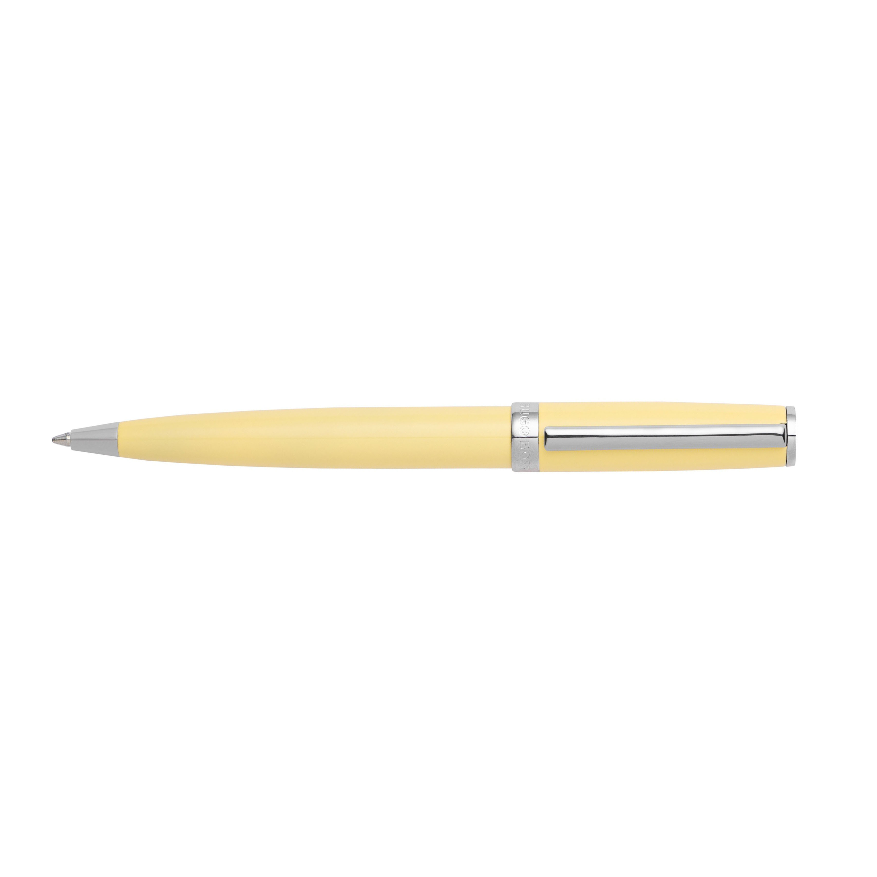 Hugo Boss Gear Icon Yellow Ballpoint Hugo Boss Gear Icon Yellow Ballpoint