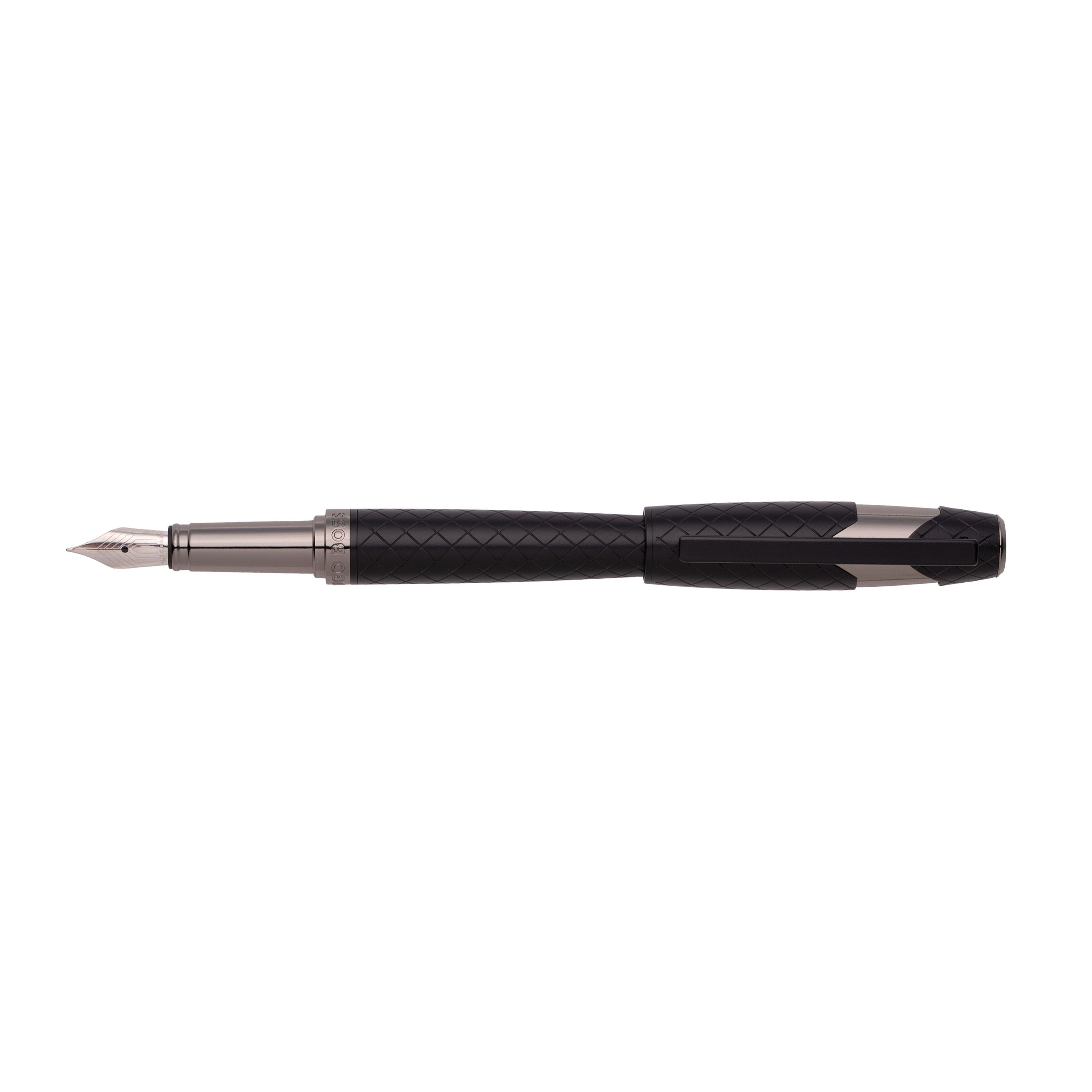 Hugo Boss Chevron Black Fountain pen Hugo Boss Chevron Black Fountain pen