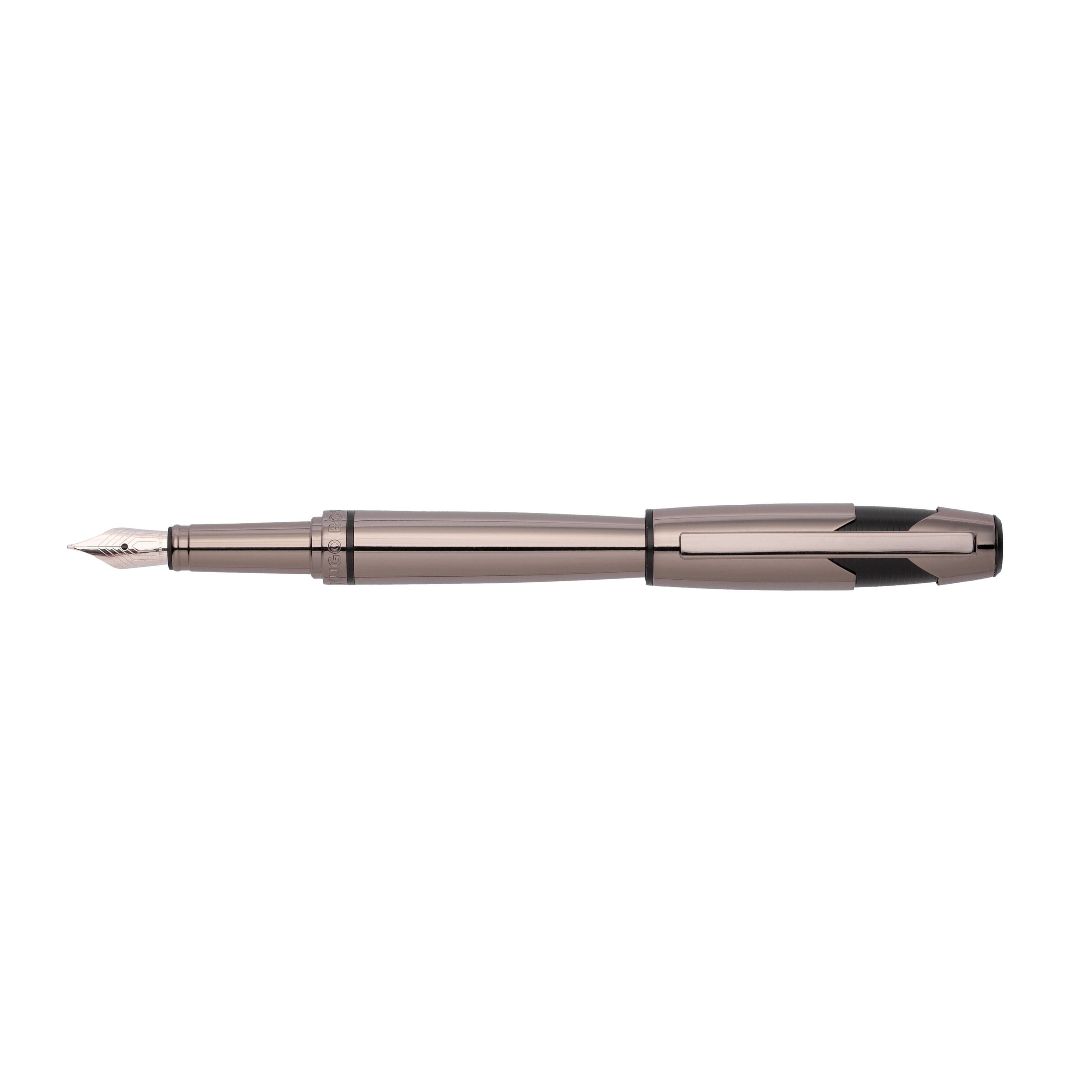 Hugo Boss Chevron Gunmetal Fountain pen Hugo Boss Chevron Gunmetal Fountain pen