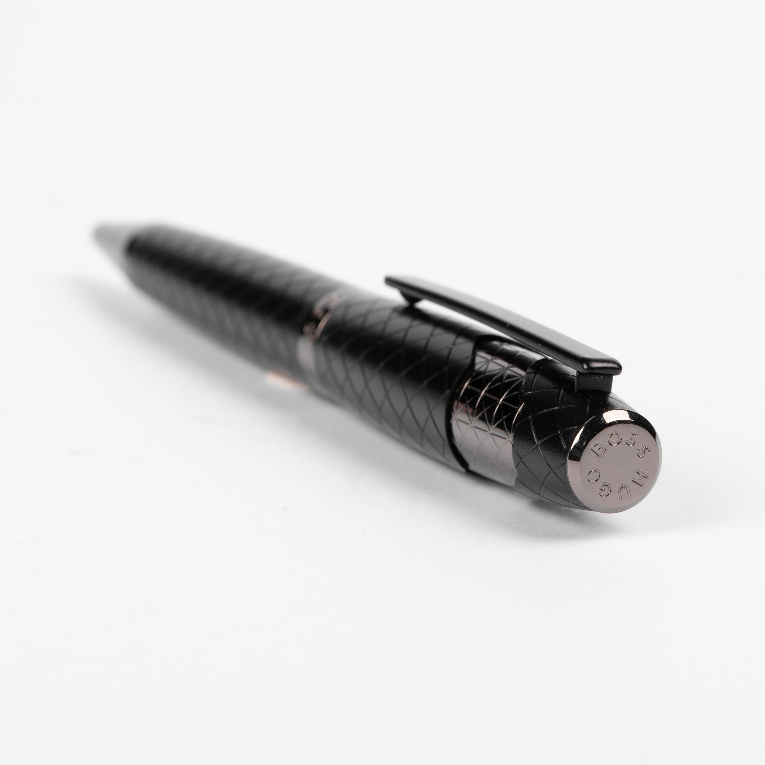 Hugo Boss Chevron Black Ballpoint Hugo Boss Chevron Black Ballpoint