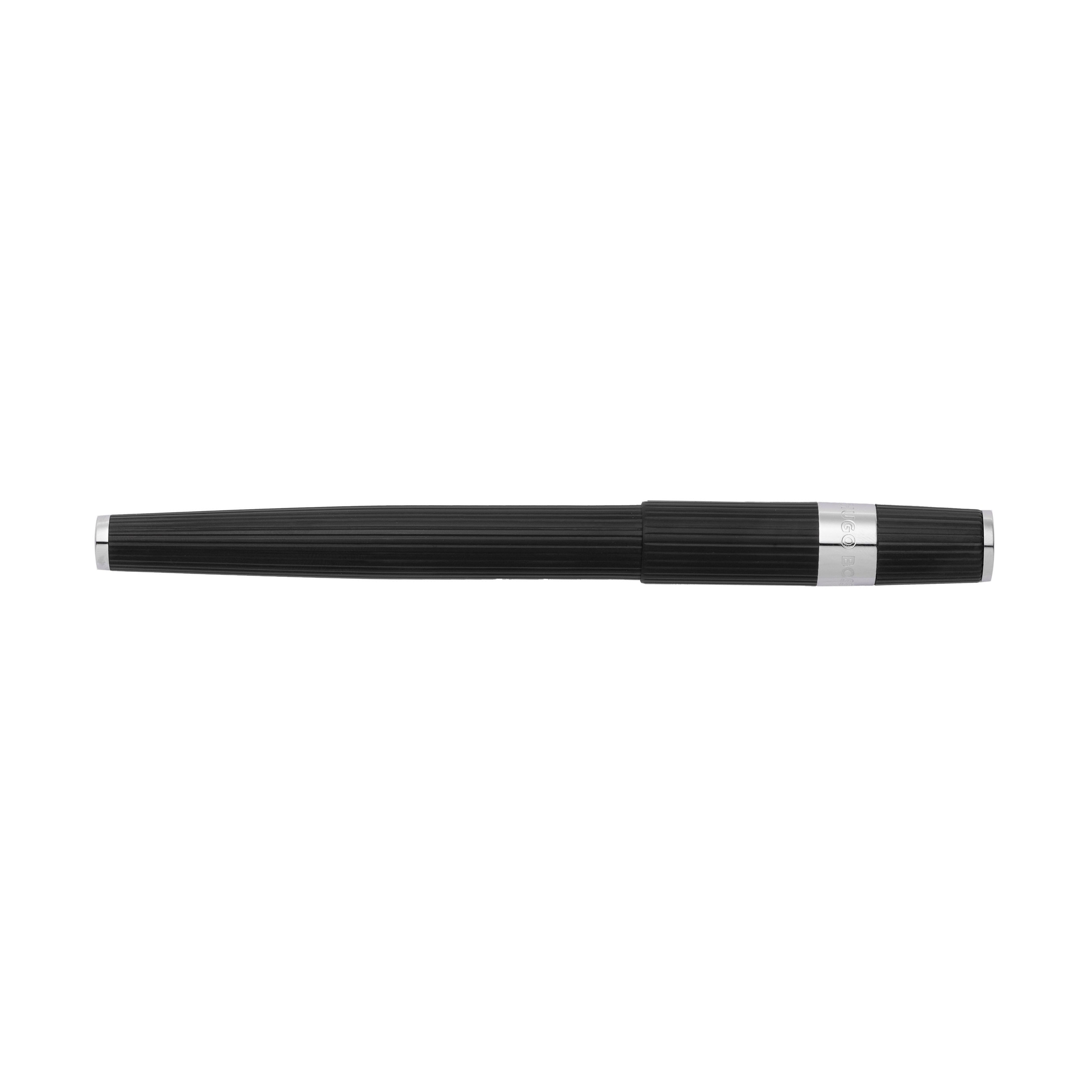 Hugo Boss Gear Ribs Black Fountain pen
