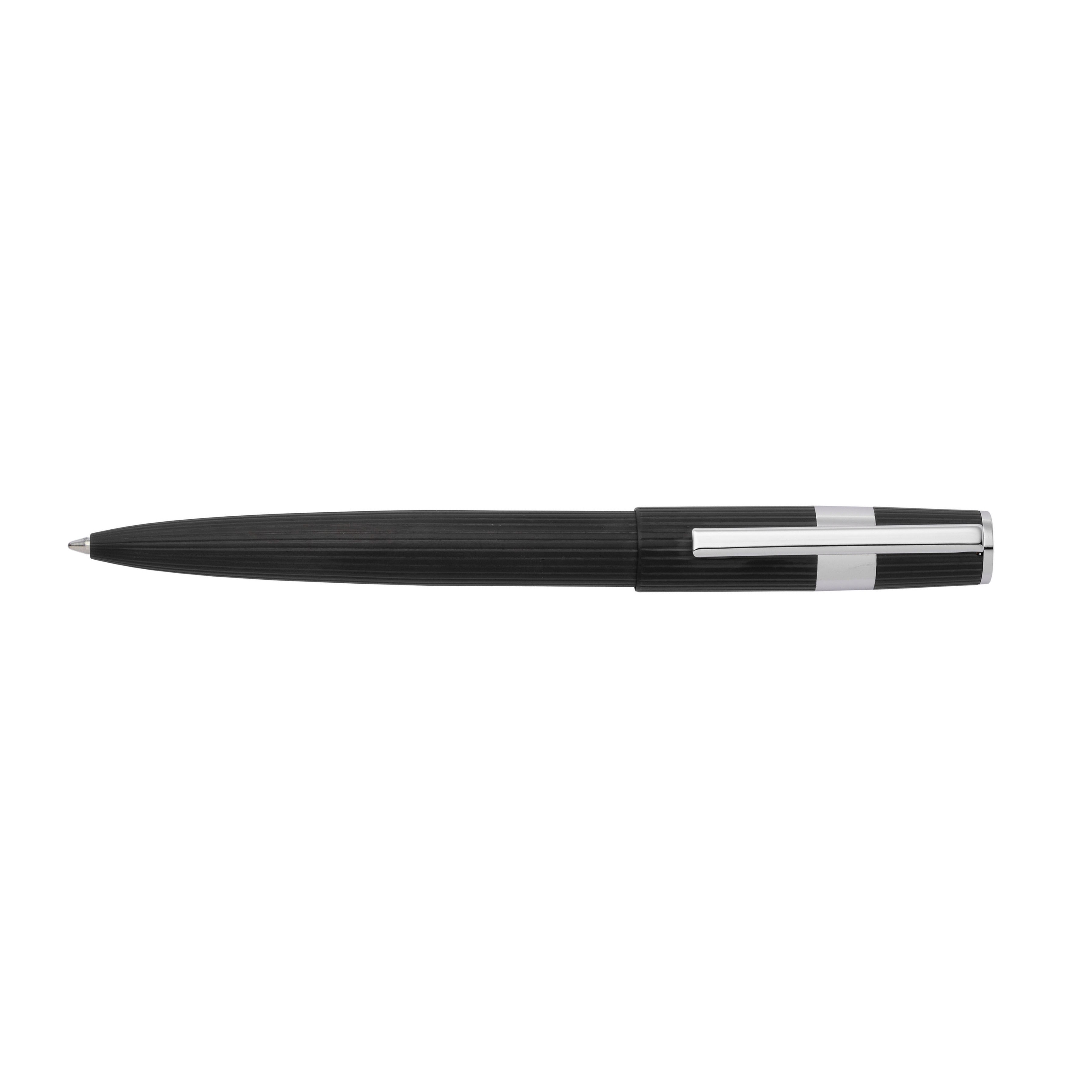 Hugo Boss Gear Ribs Black Stylo Bille