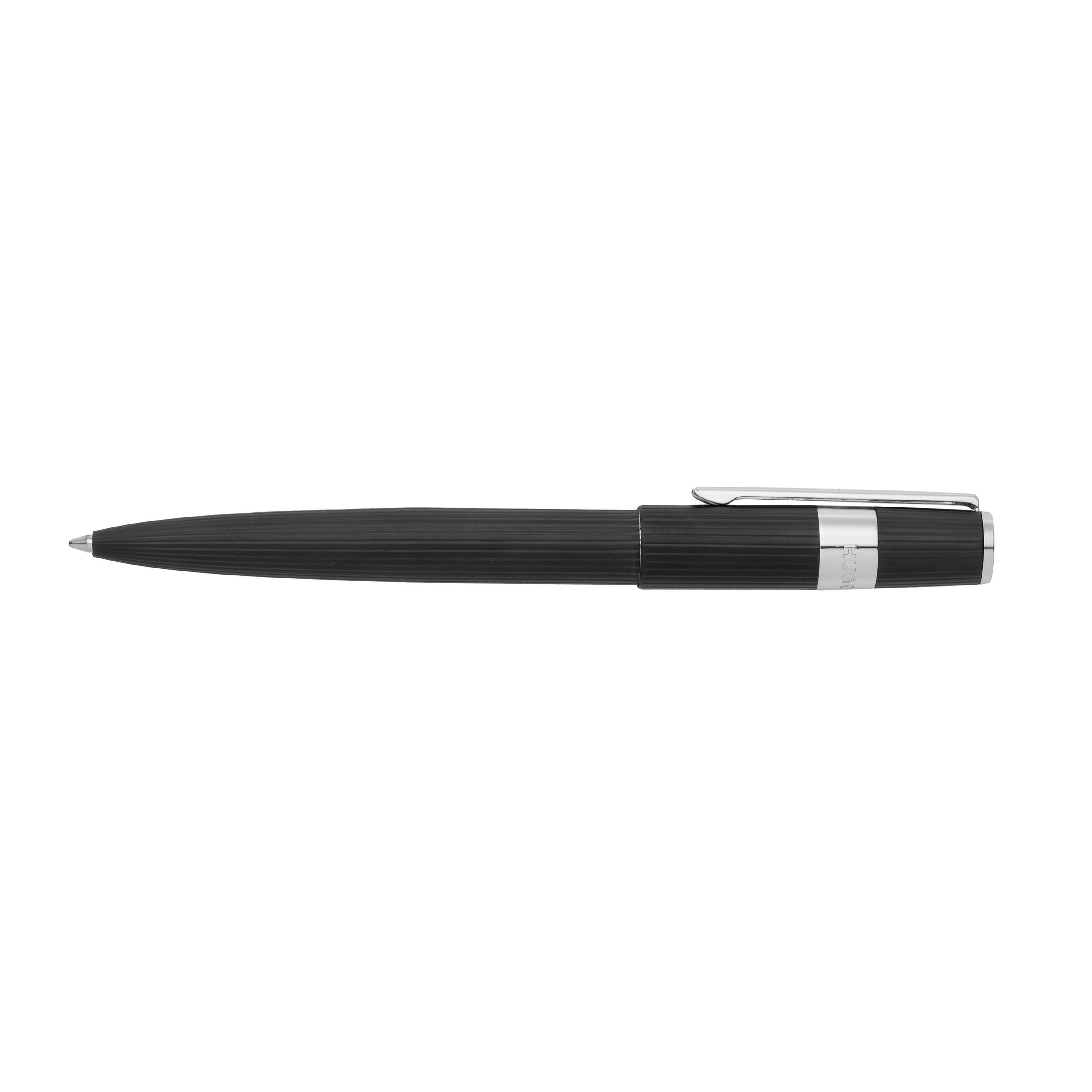 Hugo Boss Gear Ribs Black Stylo Bille