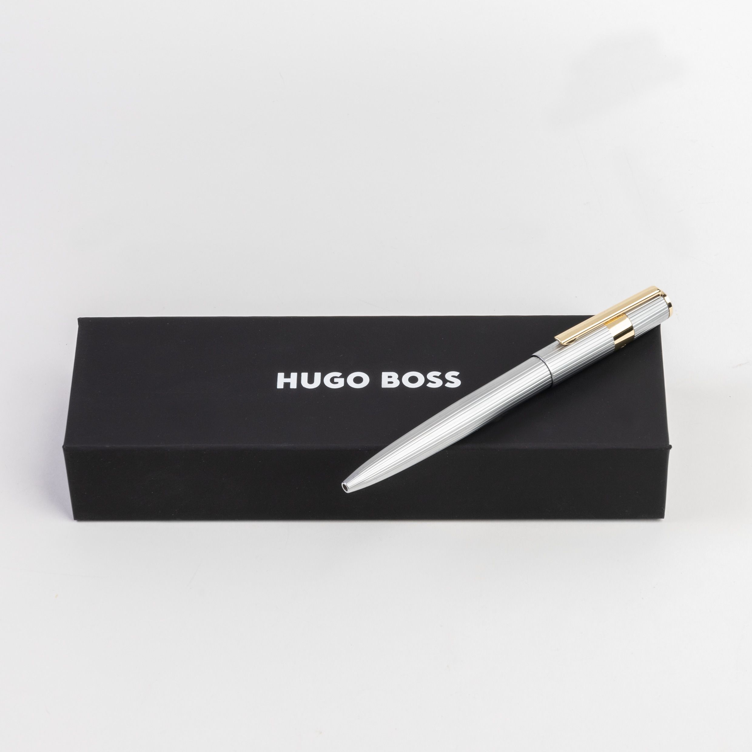 Hugo Boss Gear Pinstripe Silver GT Stylo Bille