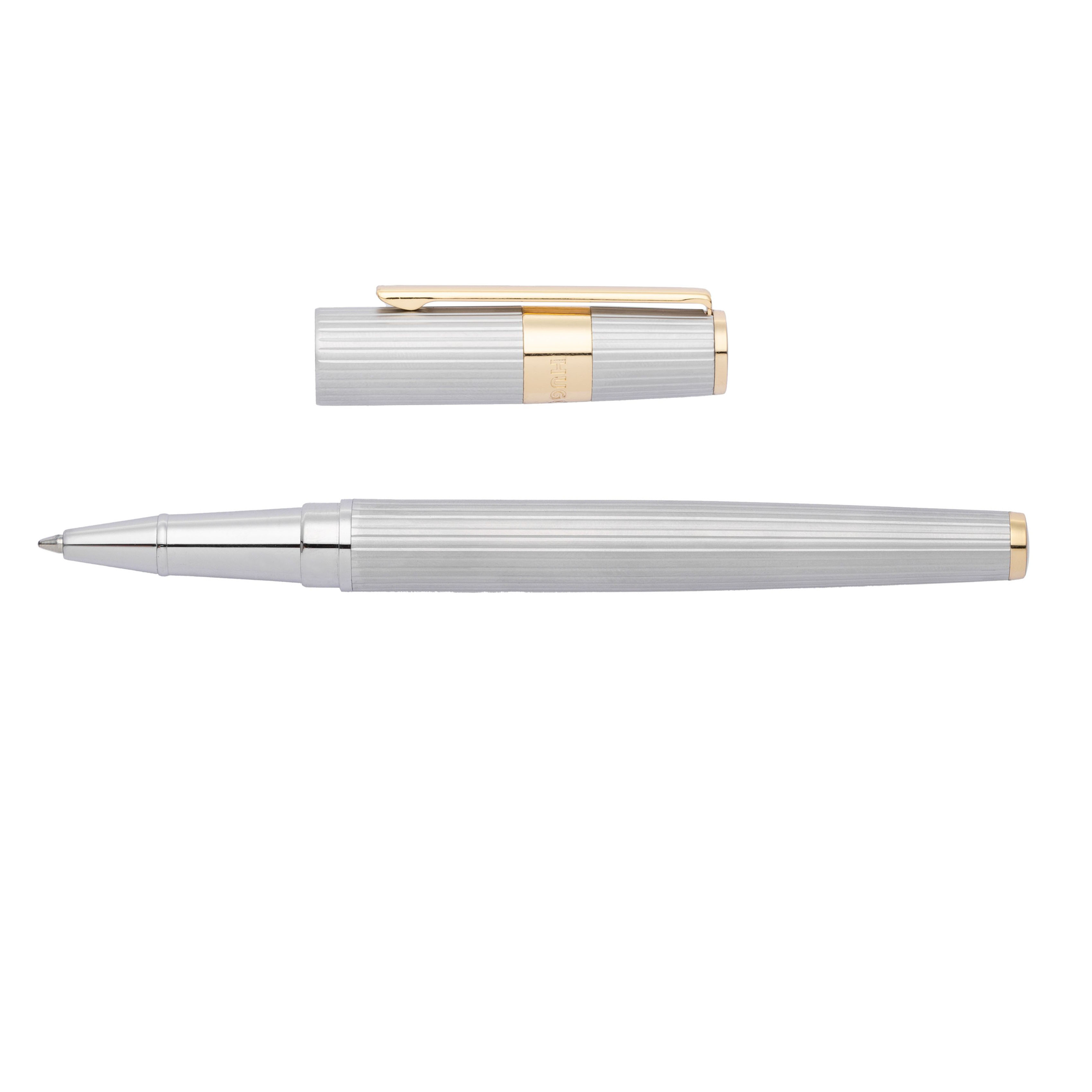 Hugo Boss Gear Pinstripe Silver GT Roller