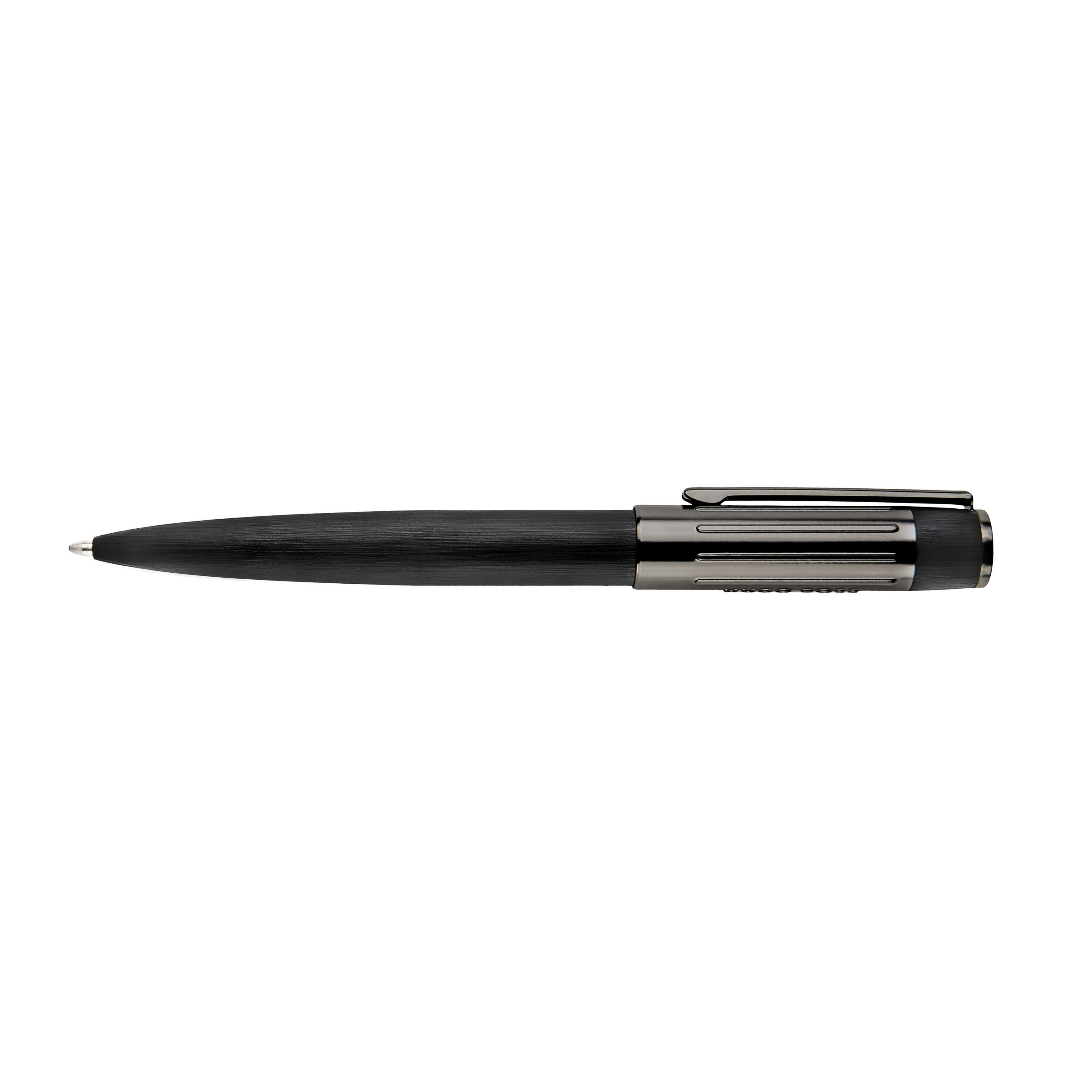 Hugo Boss Gear Ribs Black Bolígrafo